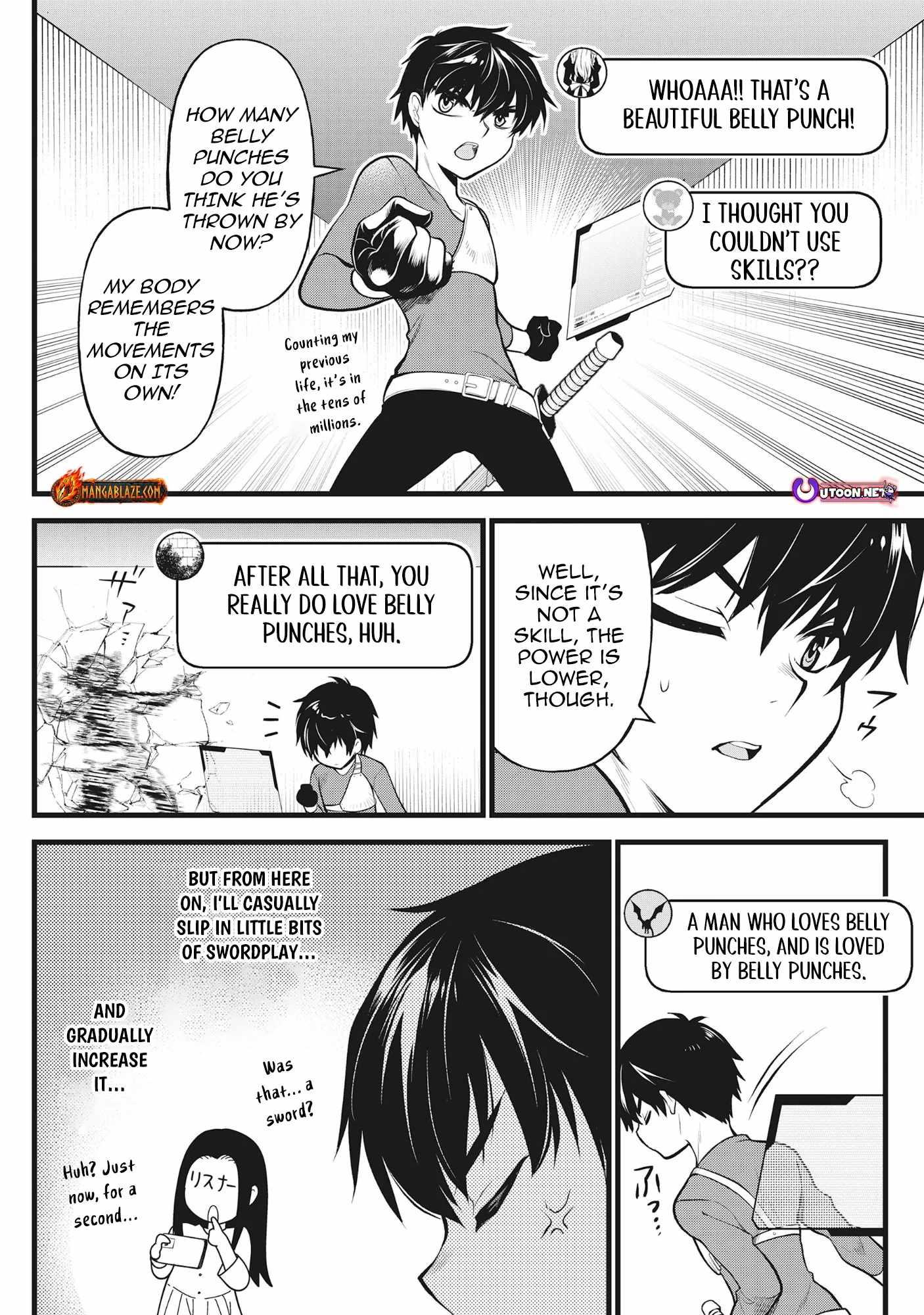 The Belly-Punching Dungeon Streamer: Why I Fight Even in a World with a 1:100 Male-to-Female Ratio Chapter 4-eng-li - Page 13