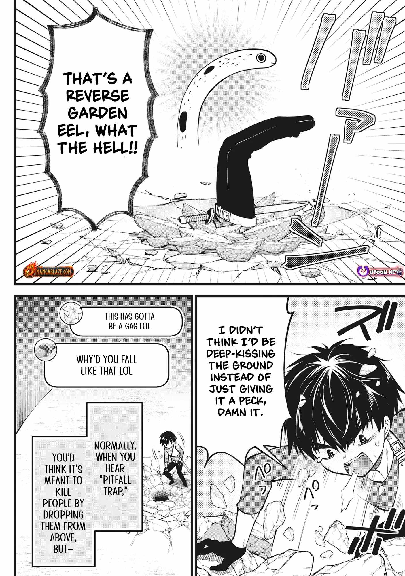 The Belly-Punching Dungeon Streamer: Why I Fight Even in a World with a 1:100 Male-to-Female Ratio Chapter 4-eng-li - Page 1