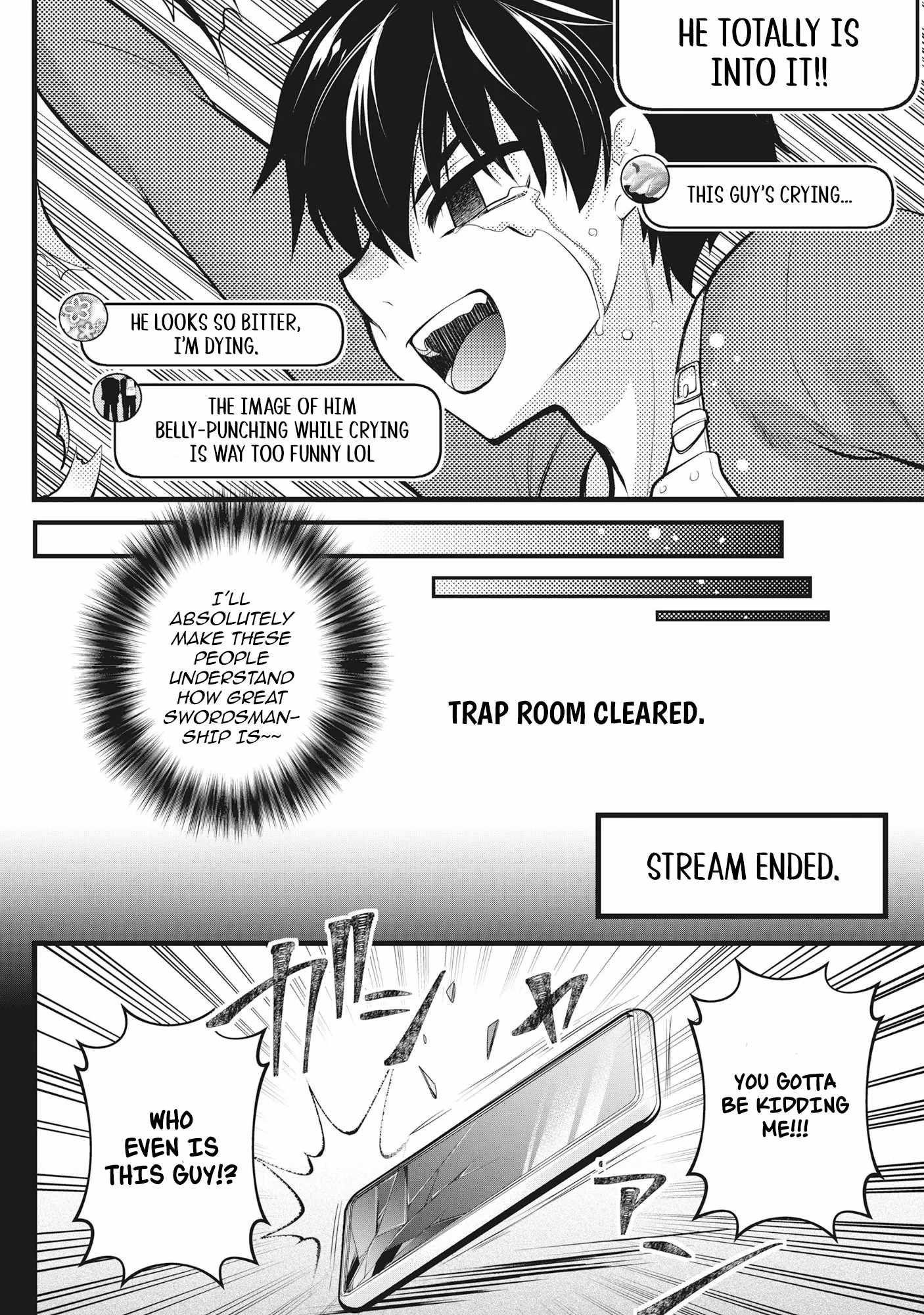 The Belly-Punching Dungeon Streamer: Why I Fight Even in a World with a 1:100 Male-to-Female Ratio Chapter 4-eng-li - Page 15