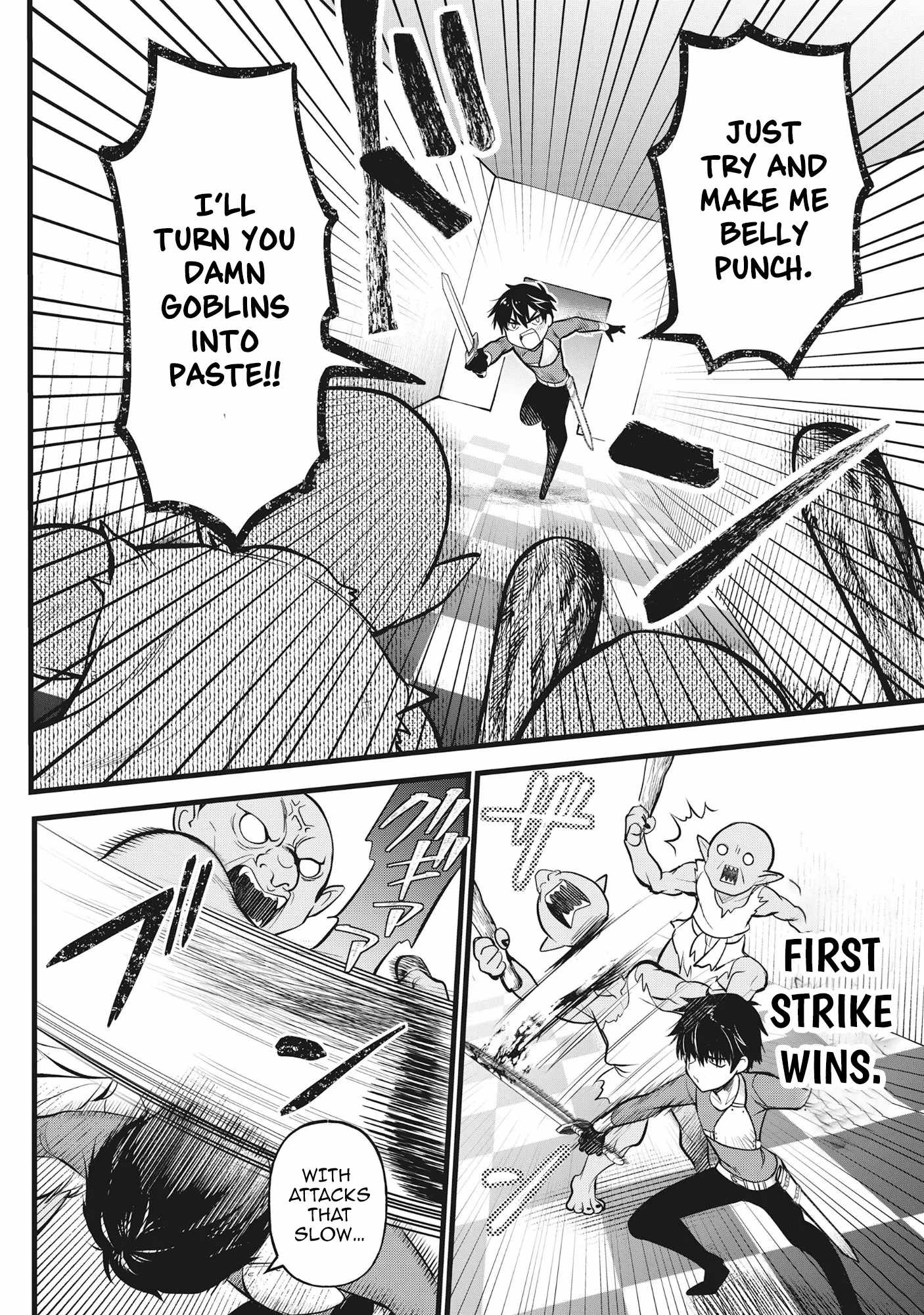 The Belly-Punching Dungeon Streamer: Why I Fight Even in a World with a 1:100 Male-to-Female Ratio Chapter 4-eng-li - Page 7