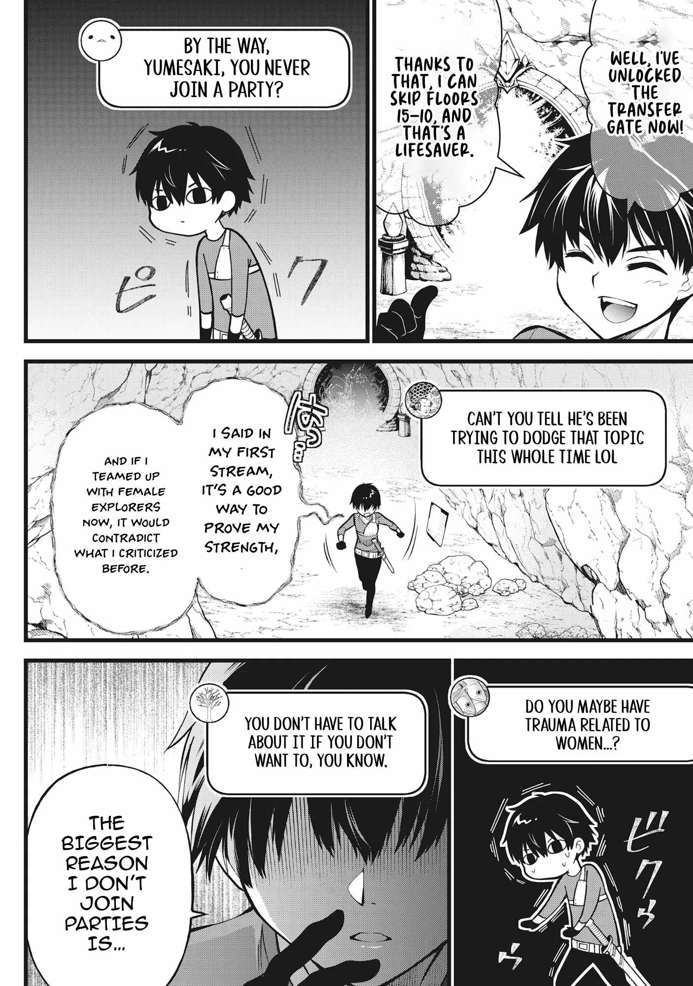 The Belly-Punching Dungeon Streamer: Why I Fight Even in a World with a 1:100 Male-to-Female Ratio Chapter 4-eng-li - Page 19
