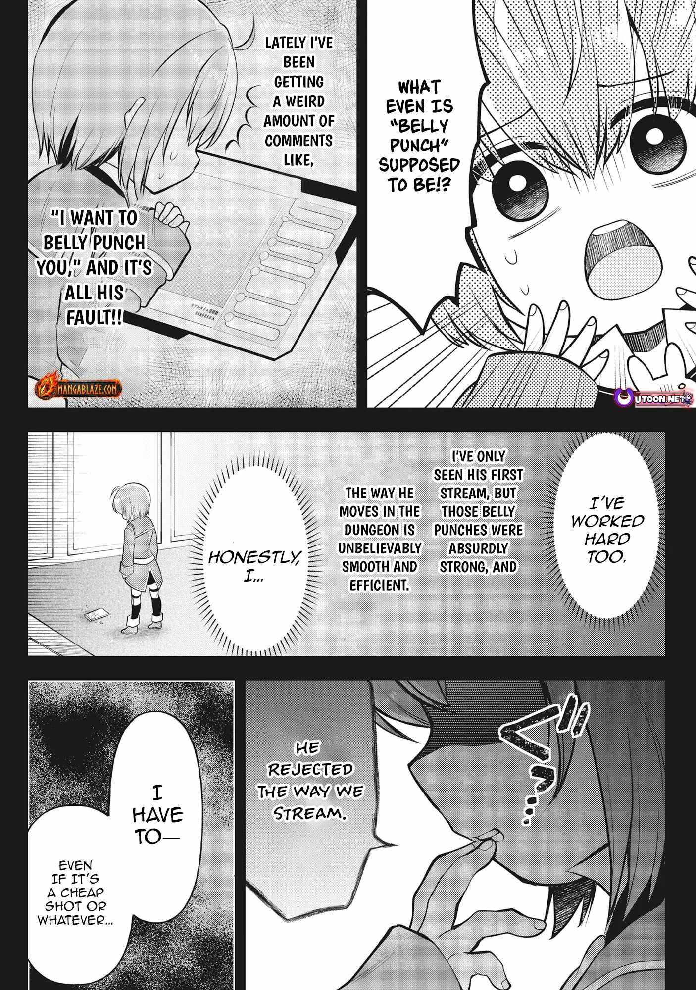 The Belly-Punching Dungeon Streamer: Why I Fight Even in a World with a 1:100 Male-to-Female Ratio Chapter 4-eng-li - Page 17