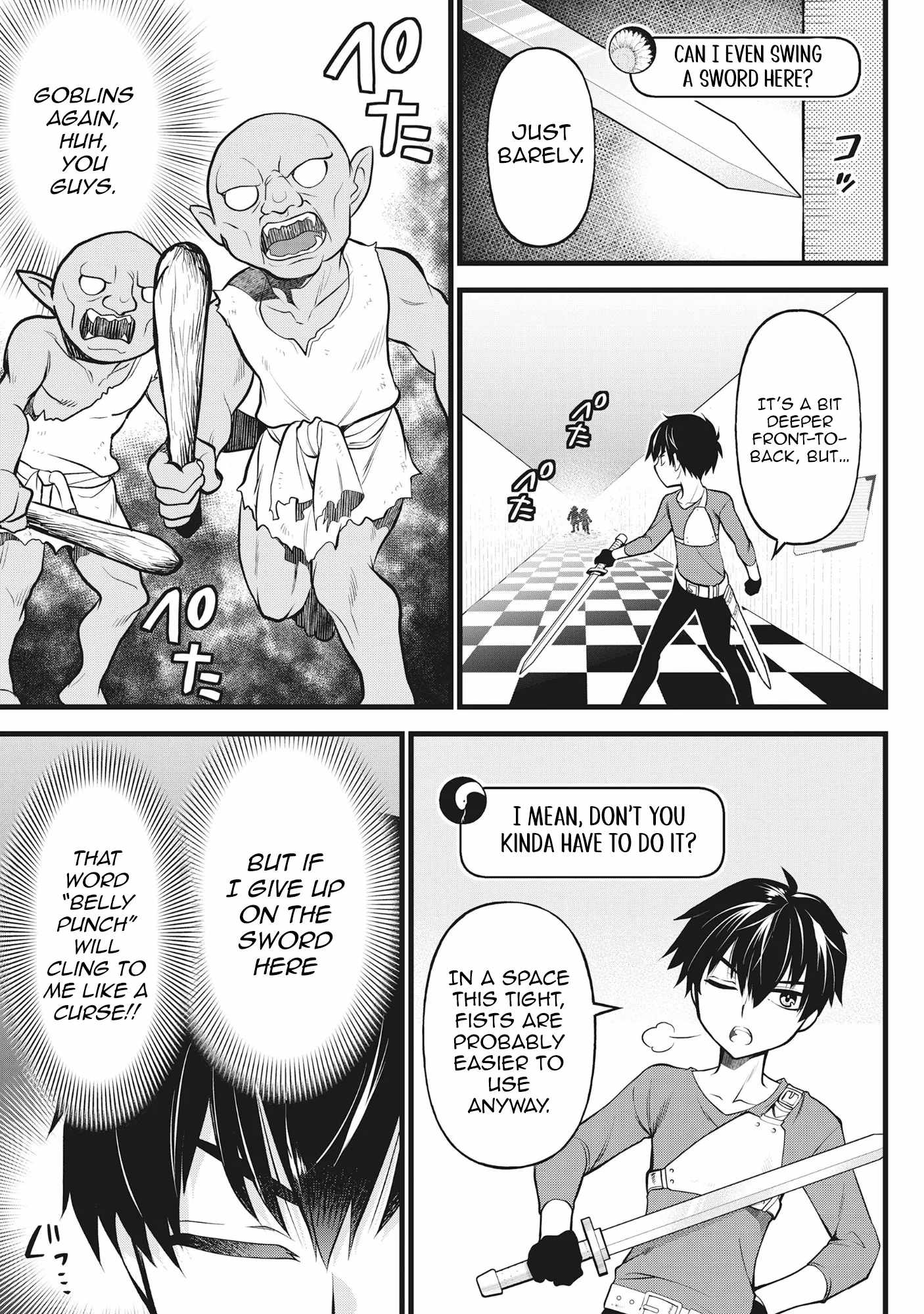 The Belly-Punching Dungeon Streamer: Why I Fight Even in a World with a 1:100 Male-to-Female Ratio Chapter 4-eng-li - Page 6