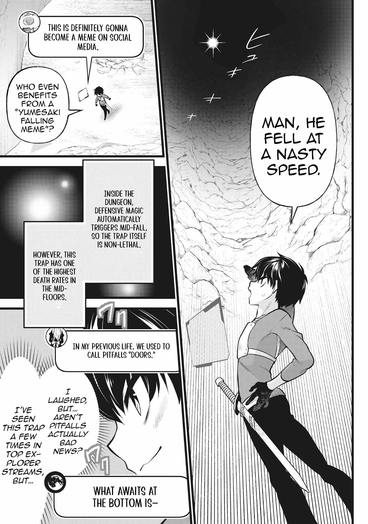 The Belly-Punching Dungeon Streamer: Why I Fight Even in a World with a 1:100 Male-to-Female Ratio Chapter 4-eng-li - Page 2
