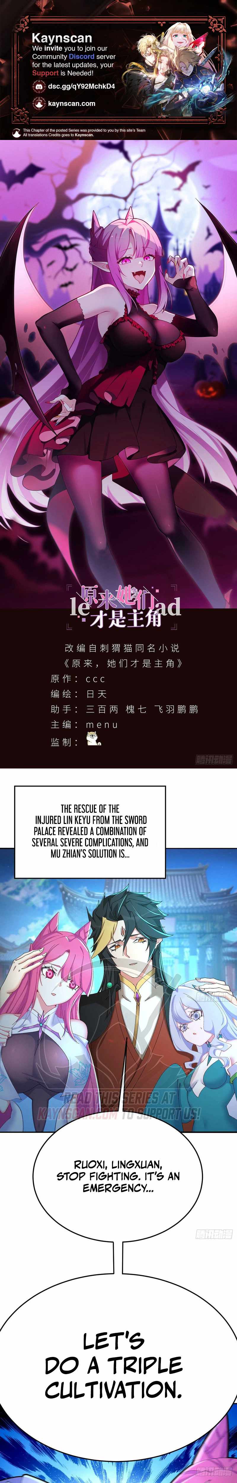 It Turns Out, They Were The True Protagonists From The Start Chapter 81-eng-li - Page 0