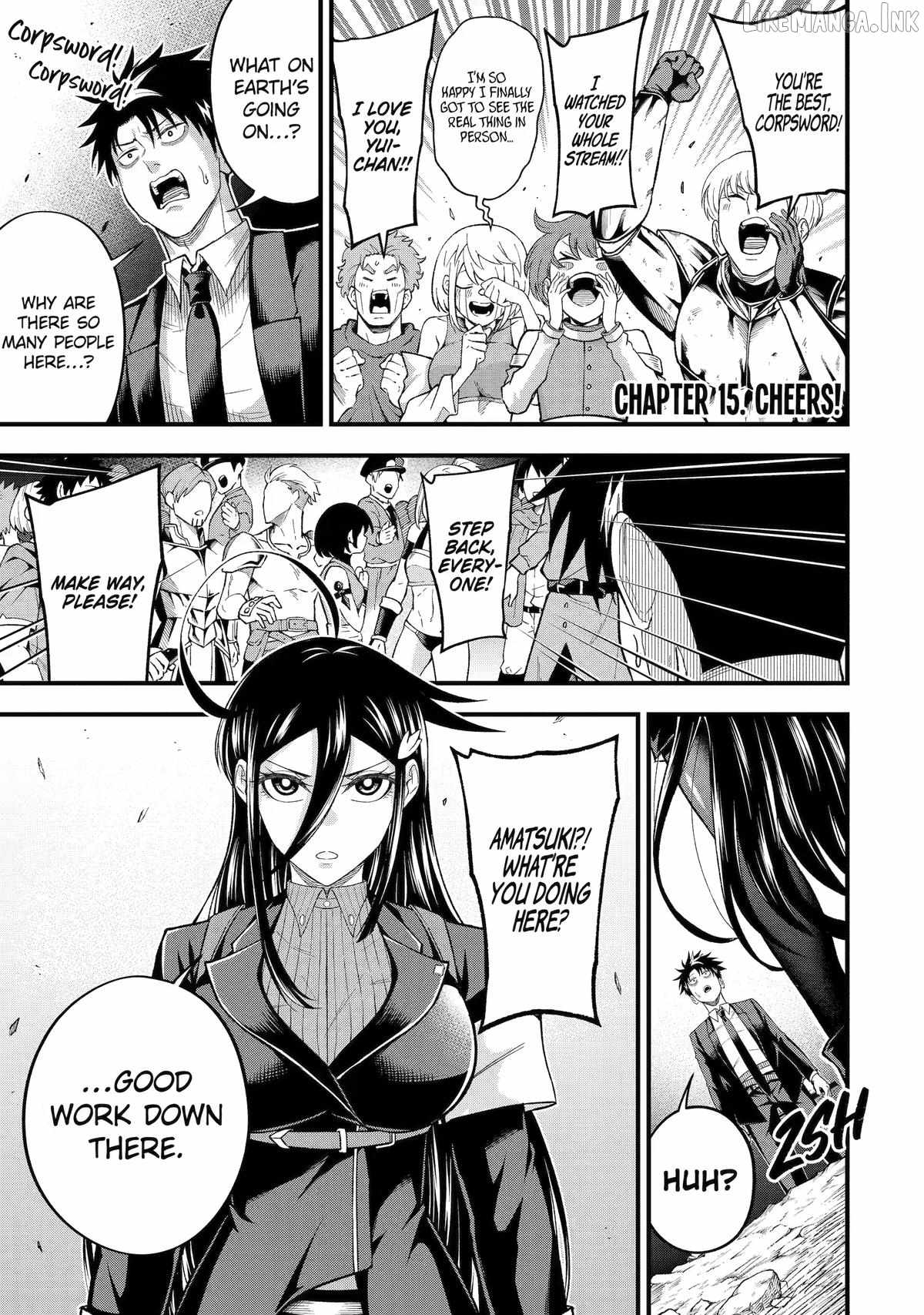 Shachiku Kensei, Haishinsha ni naru - Black Guild Kaishain, Ukkari Kaishayou Kaisen de S-kyuu Monster wo Aite ni Musou suru Tokoro wo Zenkoku Haishin shite shimau Chapter 15-eng-li - Page 0