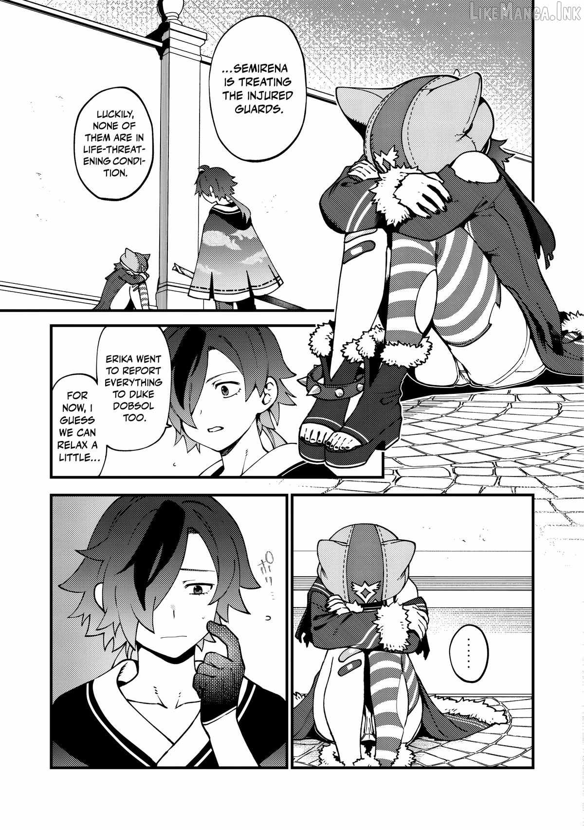 Tsuuhan De Katsuta Yoto Ga Gachi Chidatsuta Tameshigiri Shitara Kukan Ga Sakete Isekai Ni Tobasareta Ageku, Densetsu No Yushiya Da to Kanchigai Sarete Komatsute Imasu Bureibu Bunko Chapter 8-eng-li - Page 3