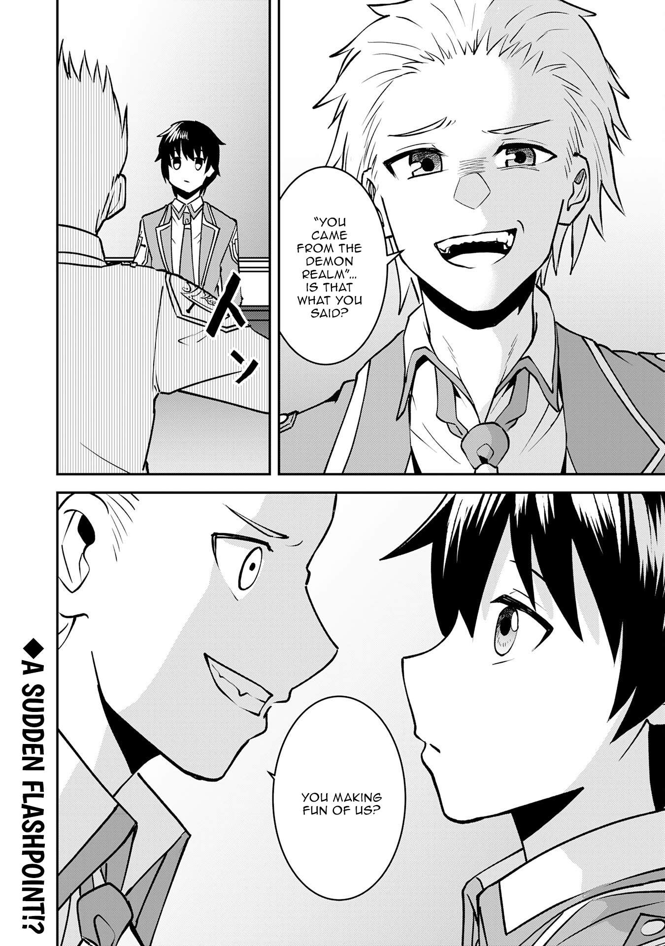 Makai de Sodaterareta Shounen, Umarete Hajimete no Ningenkai de Musousuru ~Makai no Joushiki de Ikitetara, Kizukeba Jinrui Saikyou ni Natteita~ Chapter 3-eng-li - Page 26