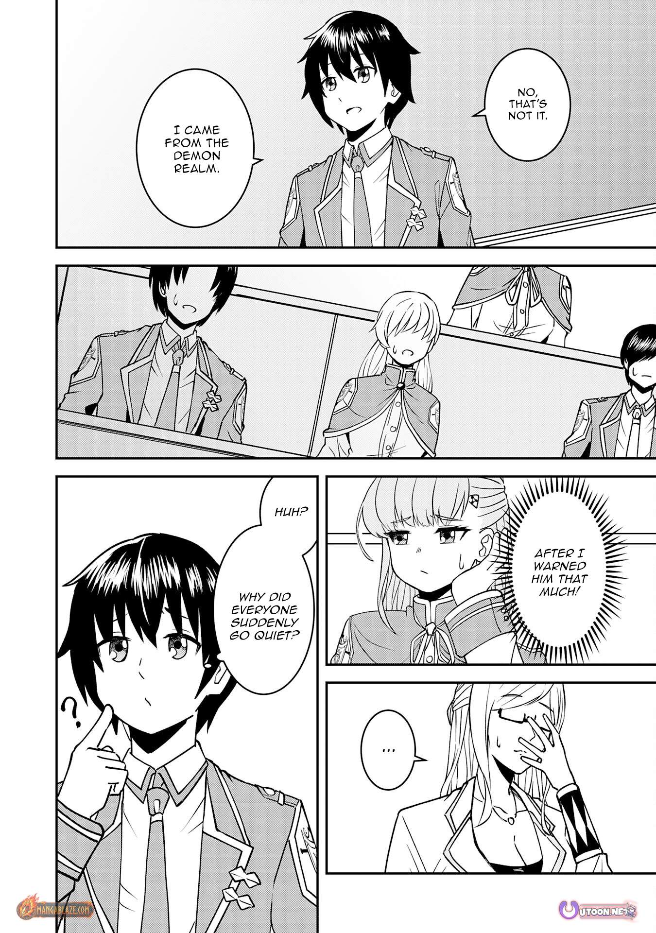 Makai de Sodaterareta Shounen, Umarete Hajimete no Ningenkai de Musousuru ~Makai no Joushiki de Ikitetara, Kizukeba Jinrui Saikyou ni Natteita~ Chapter 3-eng-li - Page 24