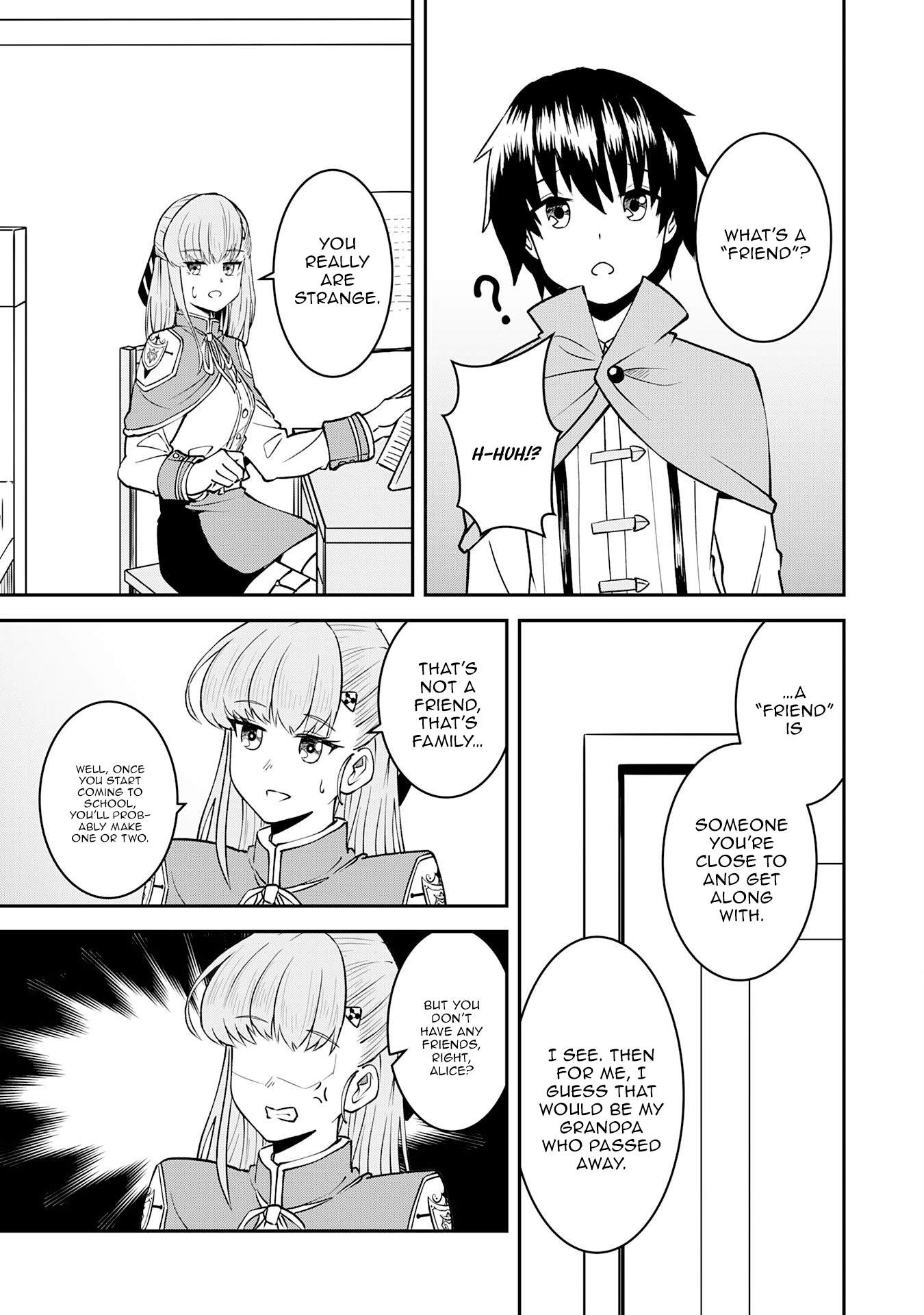 Makai de Sodaterareta Shounen, Umarete Hajimete no Ningenkai de Musousuru ~Makai no Joushiki de Ikitetara, Kizukeba Jinrui Saikyou ni Natteita~ Chapter 3-eng-li - Page 9