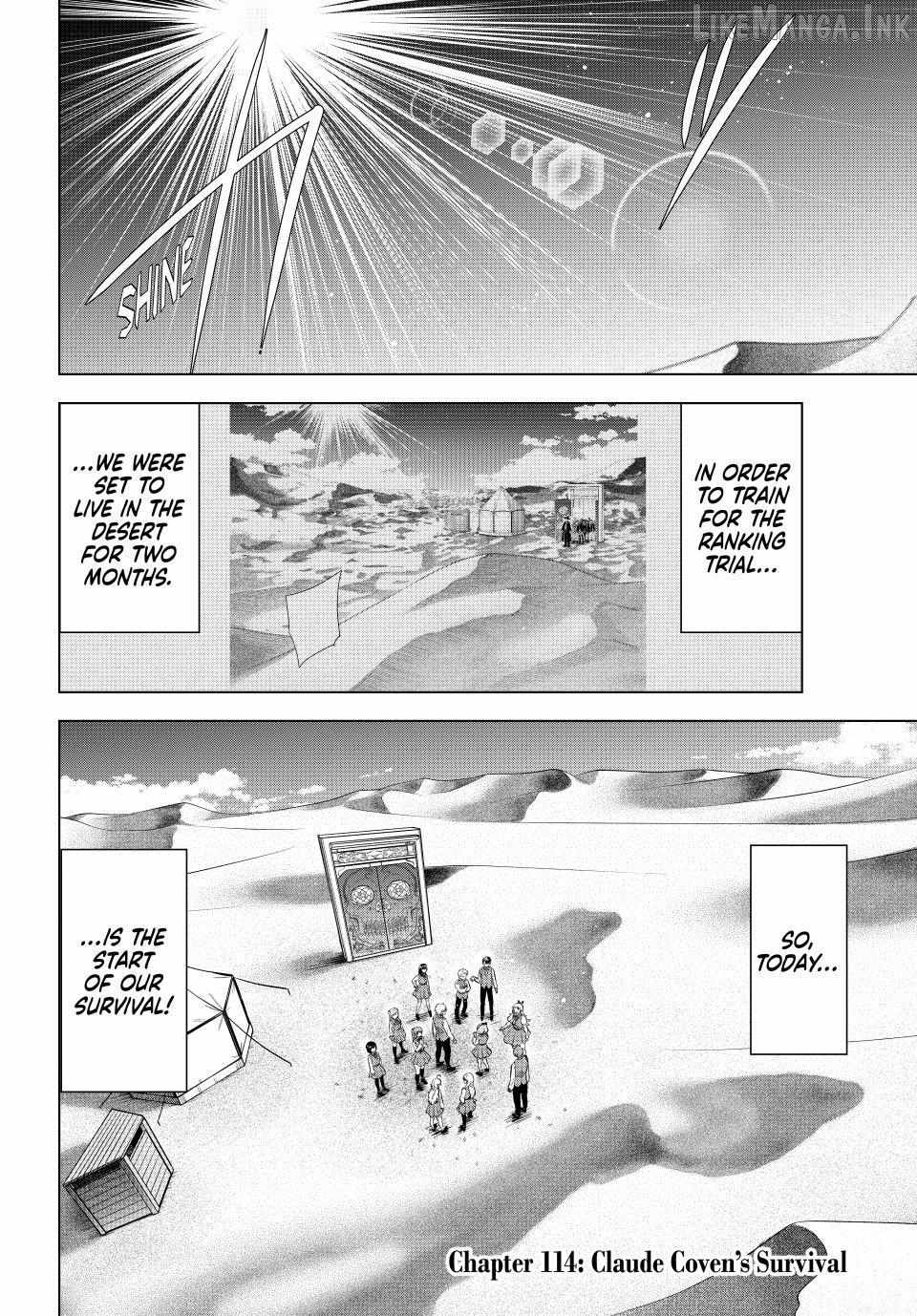 Kuroneko to Majo no Kyoushitsu Chapter 114-eng-li - Page 1