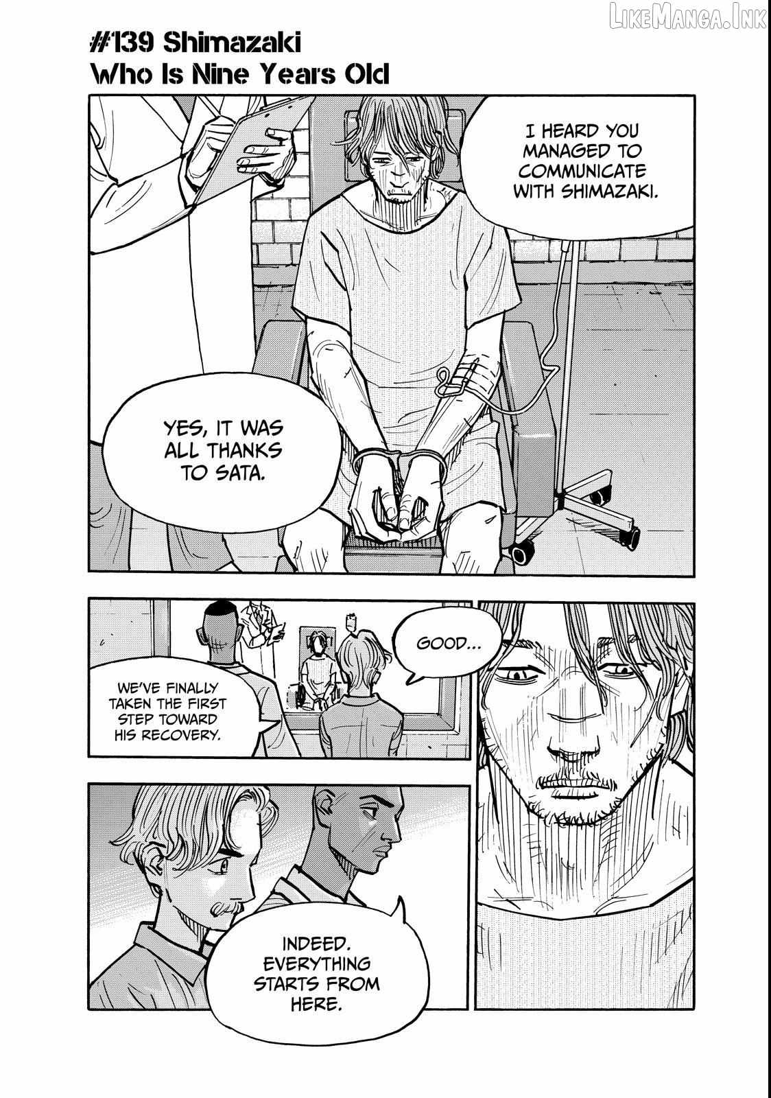 Dear Shimazaki in the Peaceful Land Chapter 139-eng-li - Page 0