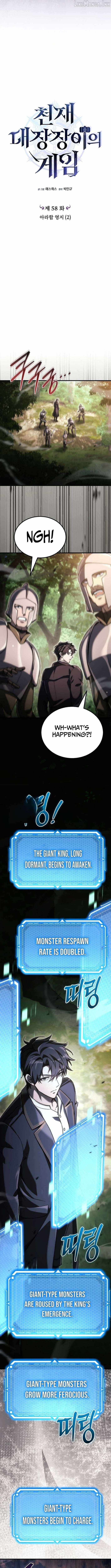 Genius Blacksmith’s Game Chapter 58-eng-li - Page 4