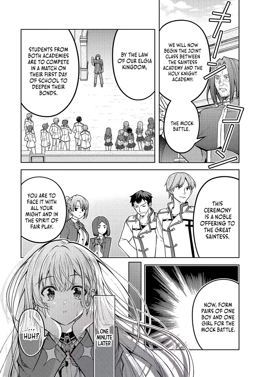The Condemned Saintess Goes on the Path of a Villainess! Chapter 6-1-eng-li - Page 9