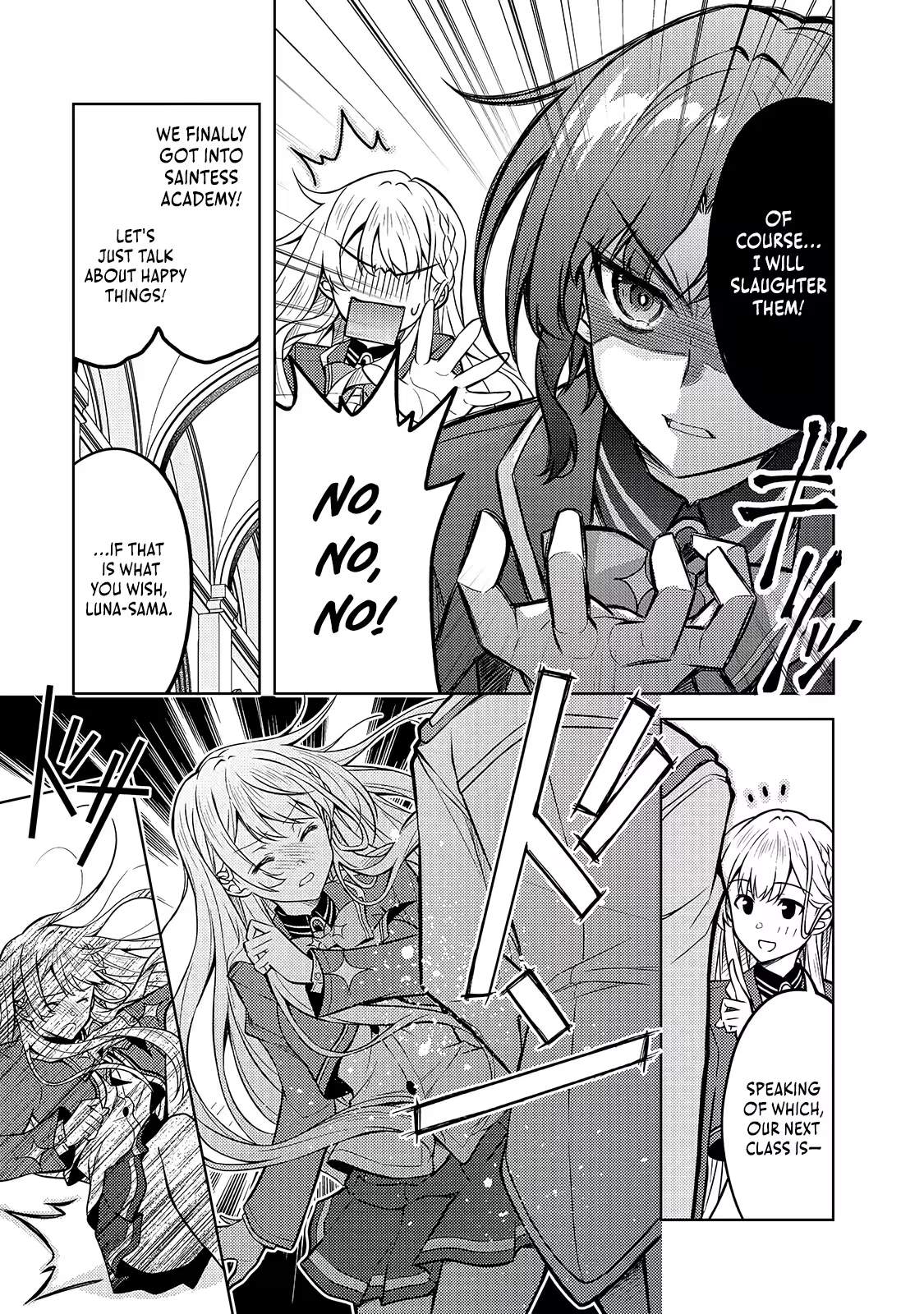 The Condemned Saintess Goes on the Path of a Villainess! Chapter 6-1-eng-li - Page 3