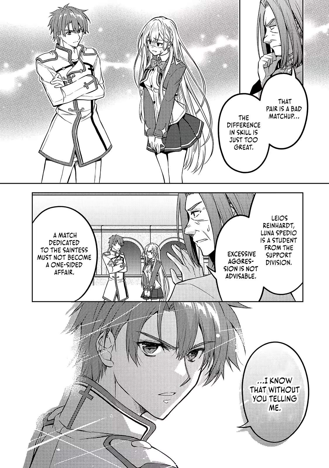 The Condemned Saintess Goes on the Path of a Villainess! Chapter 6-1-eng-li - Page 12