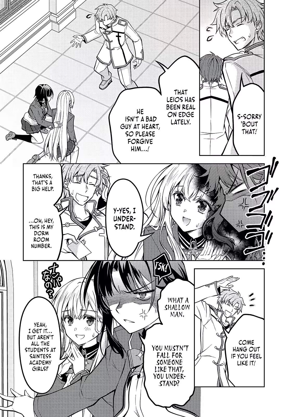 The Condemned Saintess Goes on the Path of a Villainess! Chapter 6-1-eng-li - Page 5
