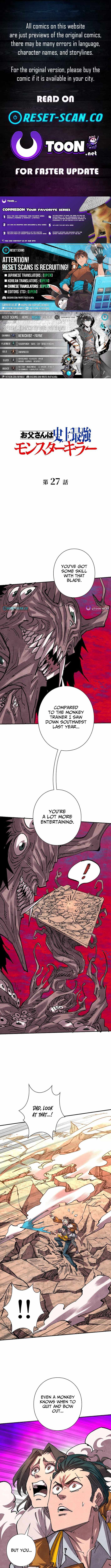 The Strongest Monster Killer Dad in History Chapter 27-eng-li - Page 0