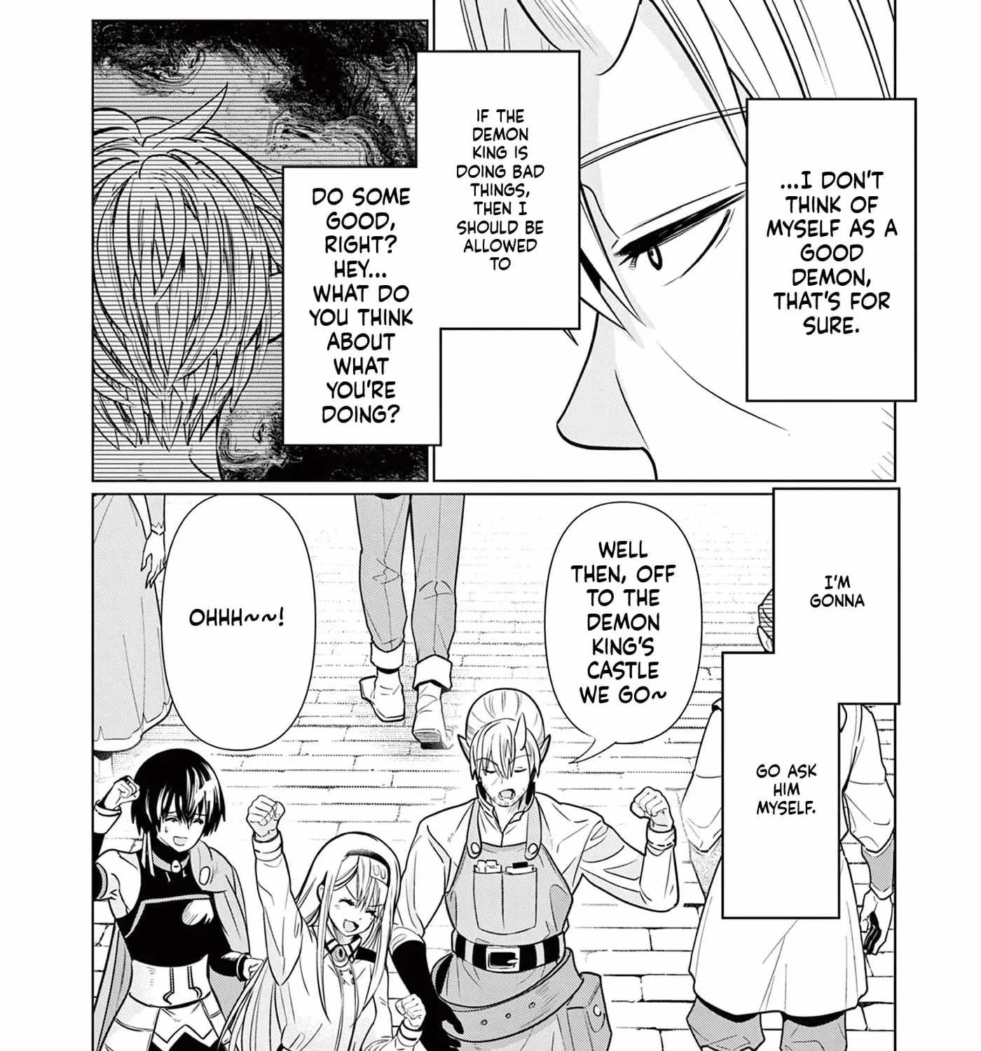 Moto Deshi ga Maou ni Natta Sei de, Yuusha ni Renkou saremashita. Chapter 5-eng-li - Page 55