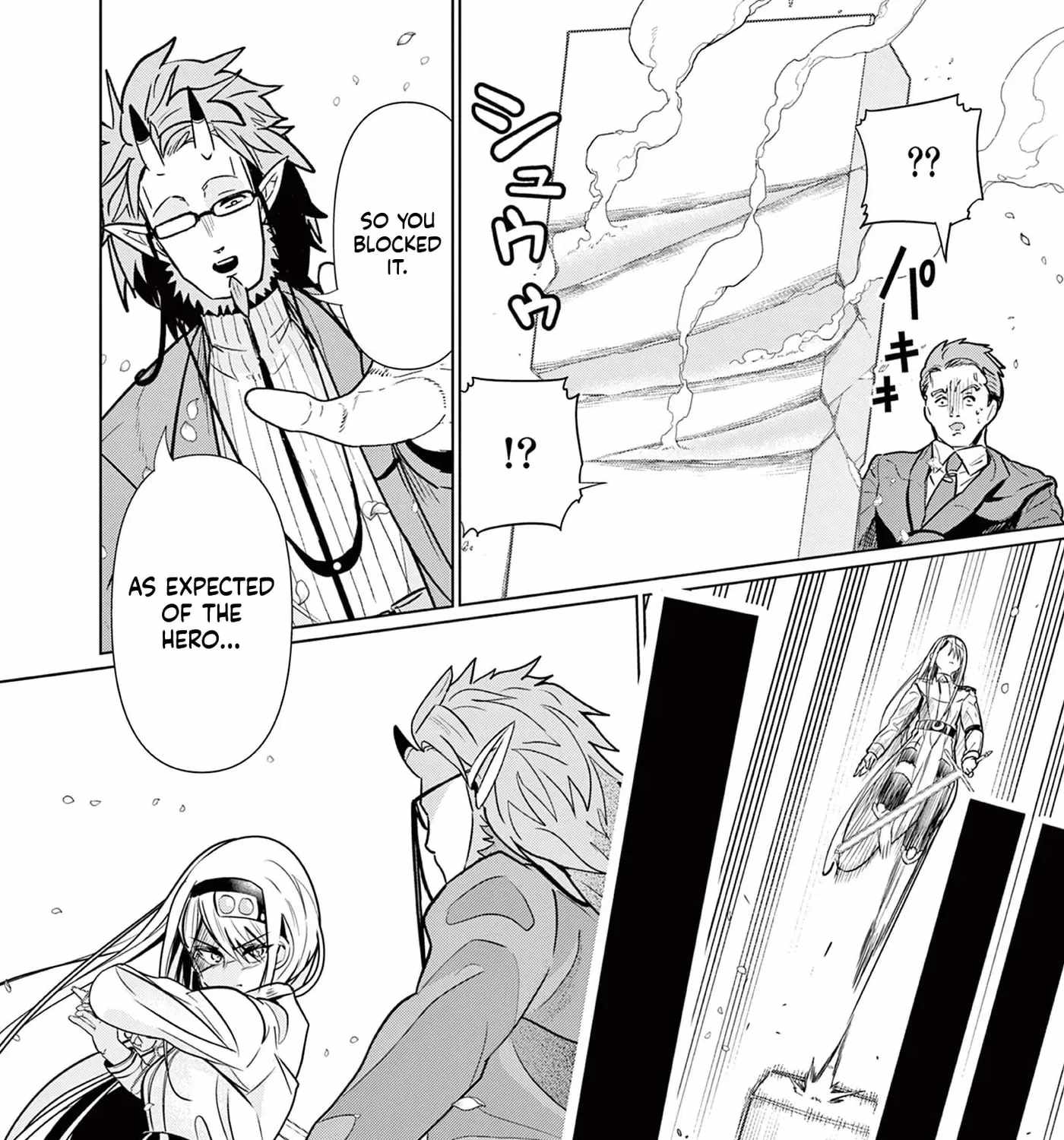 Moto Deshi ga Maou ni Natta Sei de, Yuusha ni Renkou saremashita. Chapter 6-eng-li - Page 43