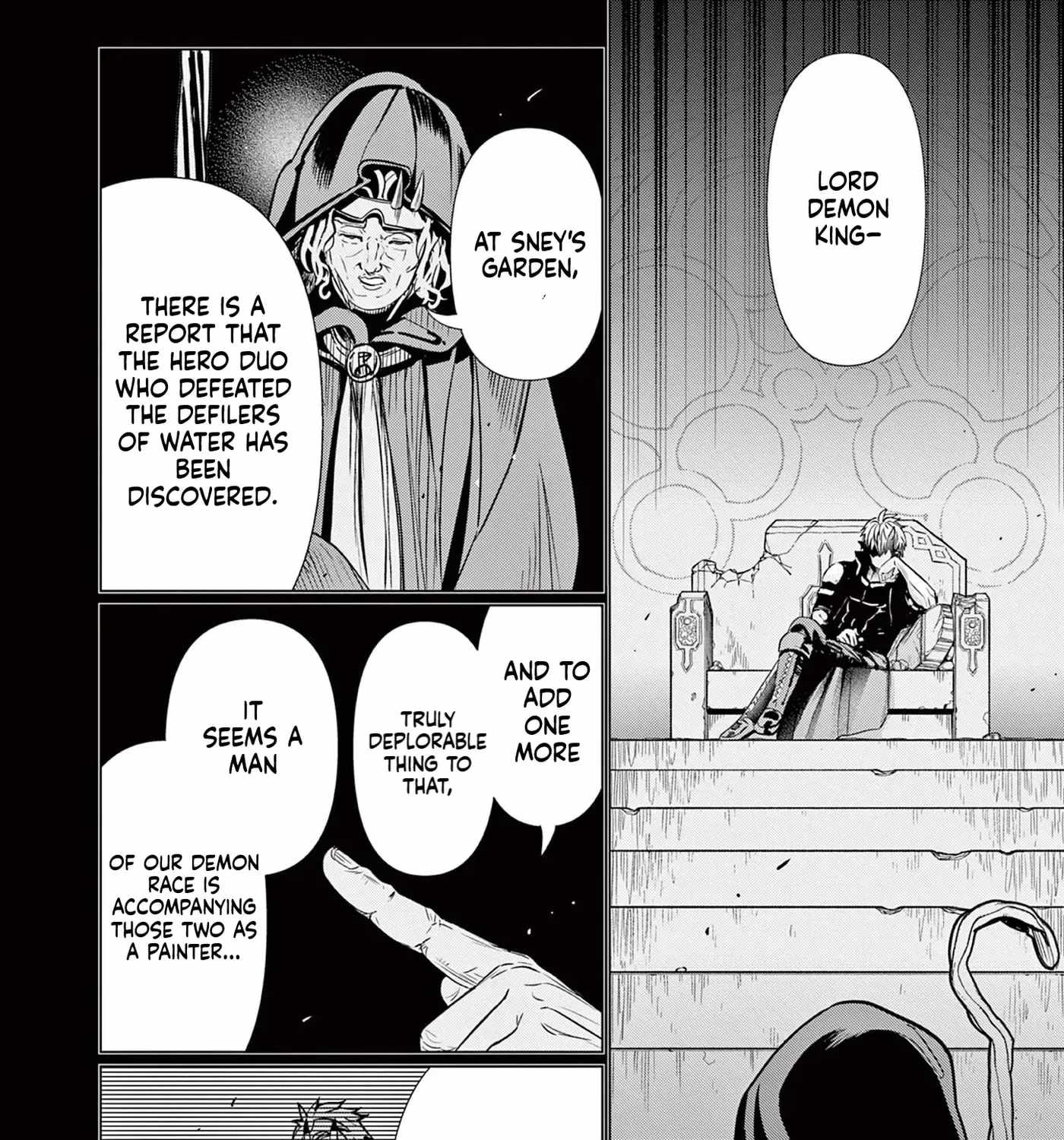 Moto Deshi ga Maou ni Natta Sei de, Yuusha ni Renkou saremashita. Chapter 6-eng-li - Page 55