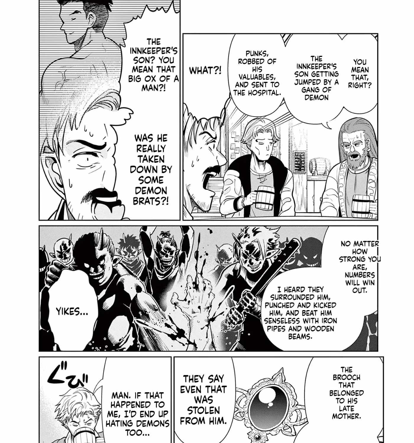 Moto Deshi ga Maou ni Natta Sei de, Yuusha ni Renkou saremashita. Chapter 5-eng-li - Page 31
