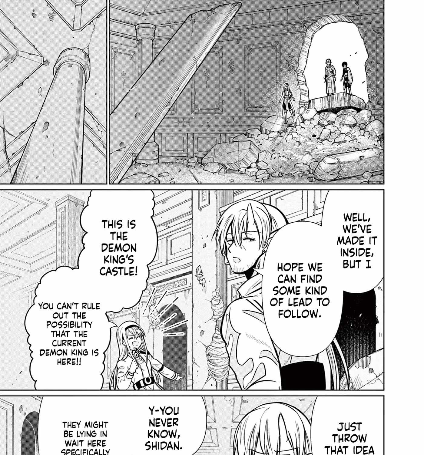 Moto Deshi ga Maou ni Natta Sei de, Yuusha ni Renkou saremashita. Chapter 7-eng-li - Page 9