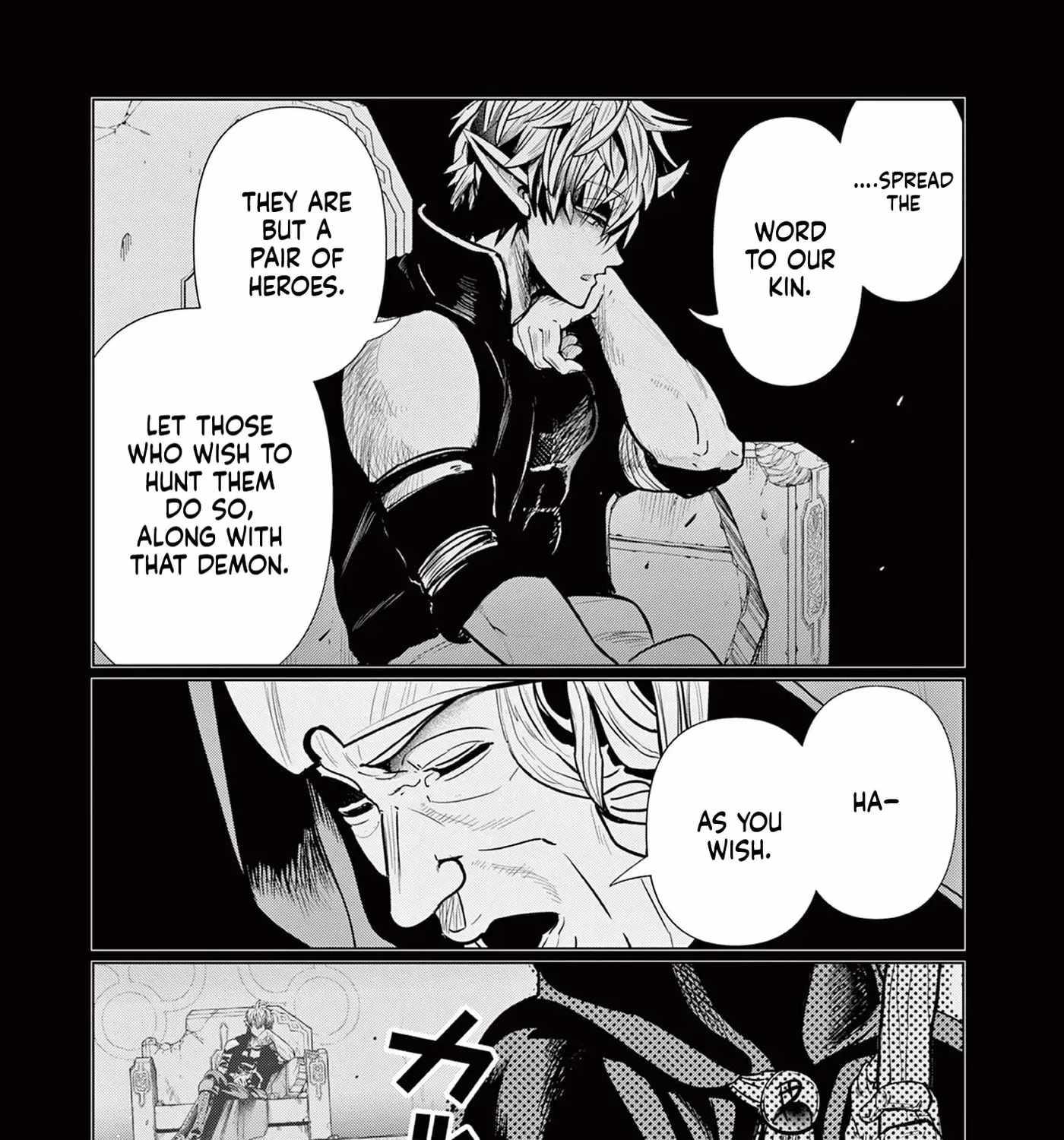 Moto Deshi ga Maou ni Natta Sei de, Yuusha ni Renkou saremashita. Chapter 6-eng-li - Page 57