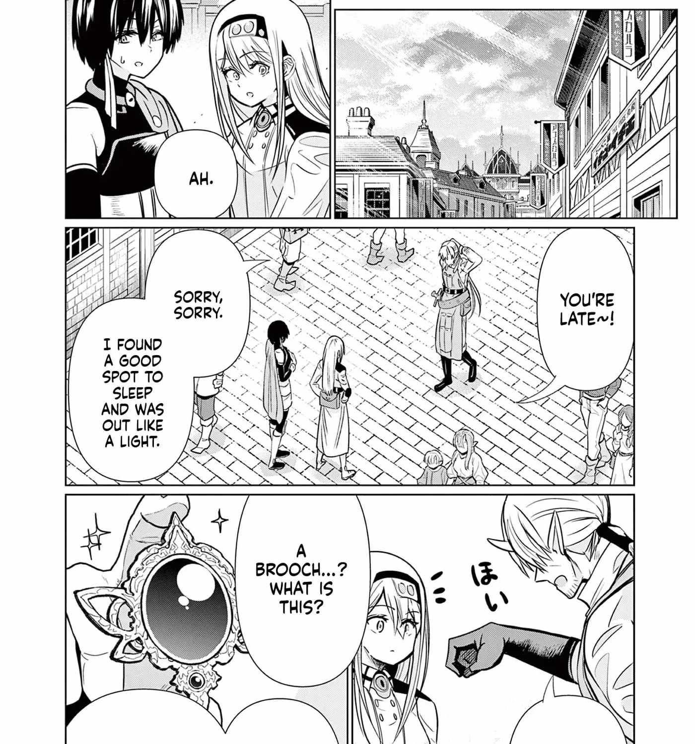 Moto Deshi ga Maou ni Natta Sei de, Yuusha ni Renkou saremashita. Chapter 5-eng-li - Page 47