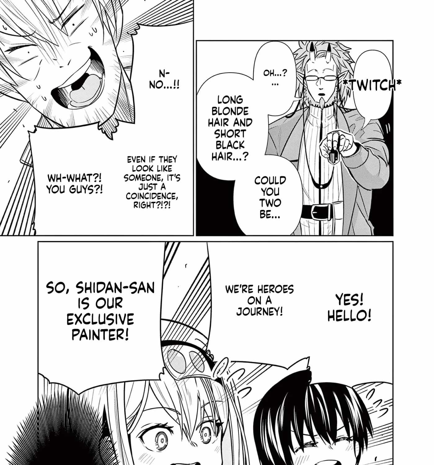 Moto Deshi ga Maou ni Natta Sei de, Yuusha ni Renkou saremashita. Chapter 6-eng-li - Page 33