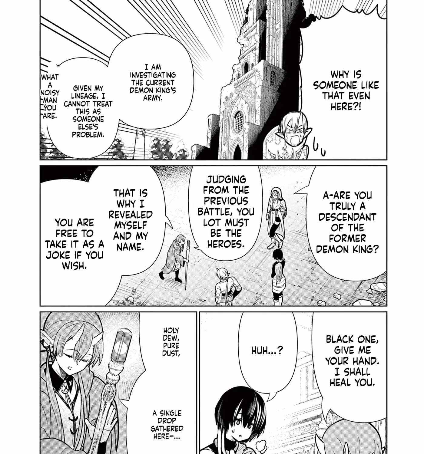 Moto Deshi ga Maou ni Natta Sei de, Yuusha ni Renkou saremashita. Chapter 7-eng-li - Page 51