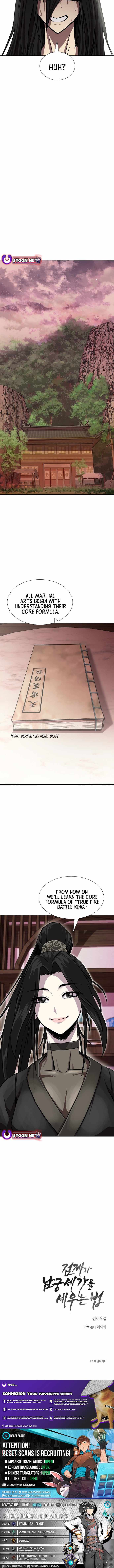 The Sword Emperor’s Path to Namgung Chapter 3-eng-li - Page 21