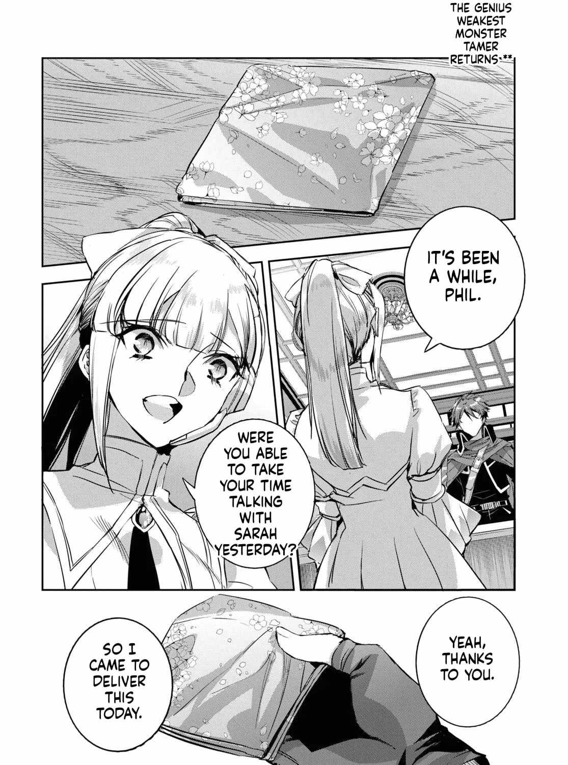TENSAI SAIJAKU MAMONOTSUKAI HA KIKAN SHITAI ~SAIKYOU NO JUUSHA TO HIKIHANASARETE MISHIRANU CHI NI TOBASAREMASHITA Chapter 14-eng-li - Page 13