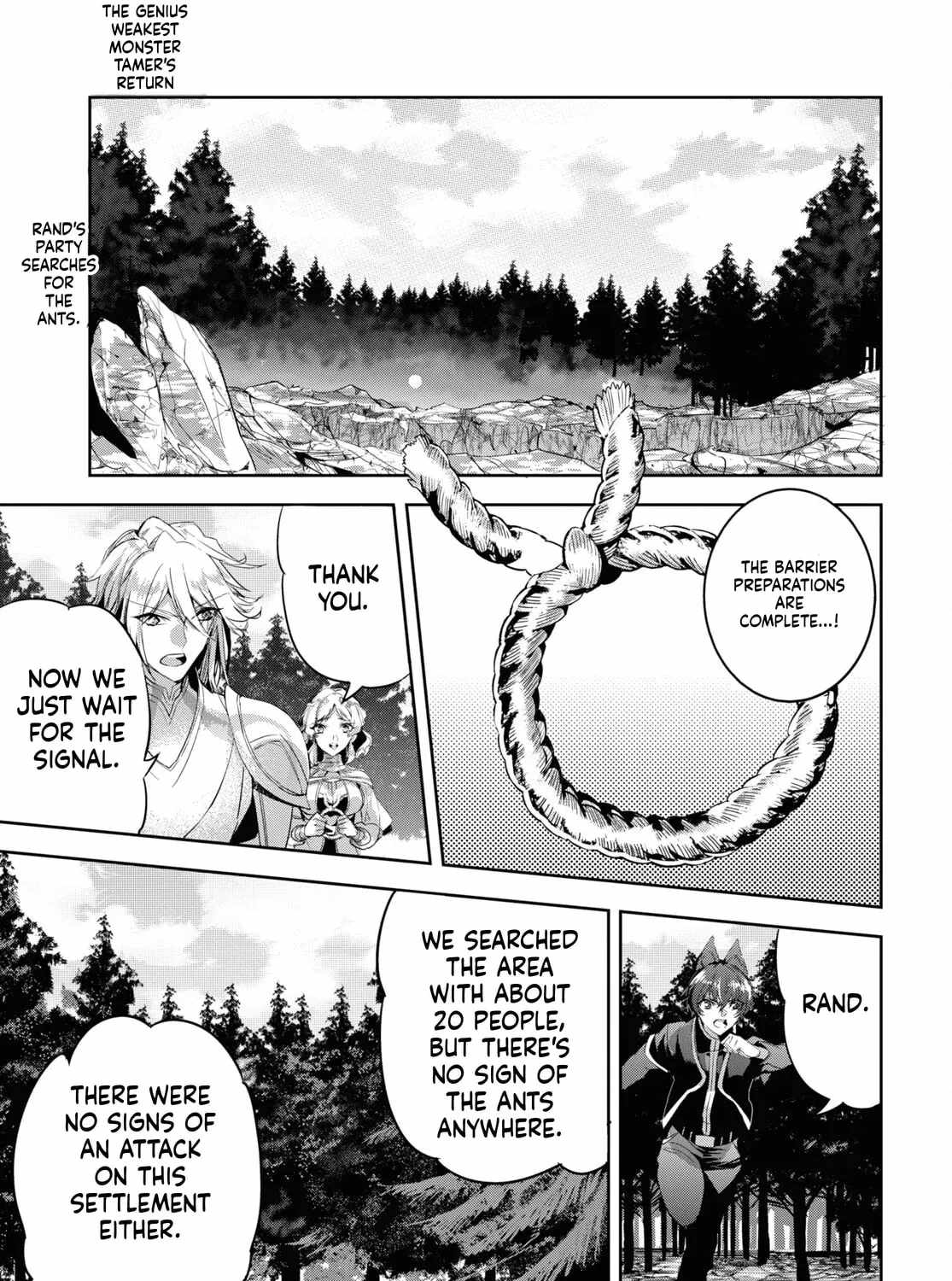 TENSAI SAIJAKU MAMONOTSUKAI HA KIKAN SHITAI ~SAIKYOU NO JUUSHA TO HIKIHANASARETE MISHIRANU CHI NI TOBASAREMASHITA Chapter 15-eng-li - Page 1