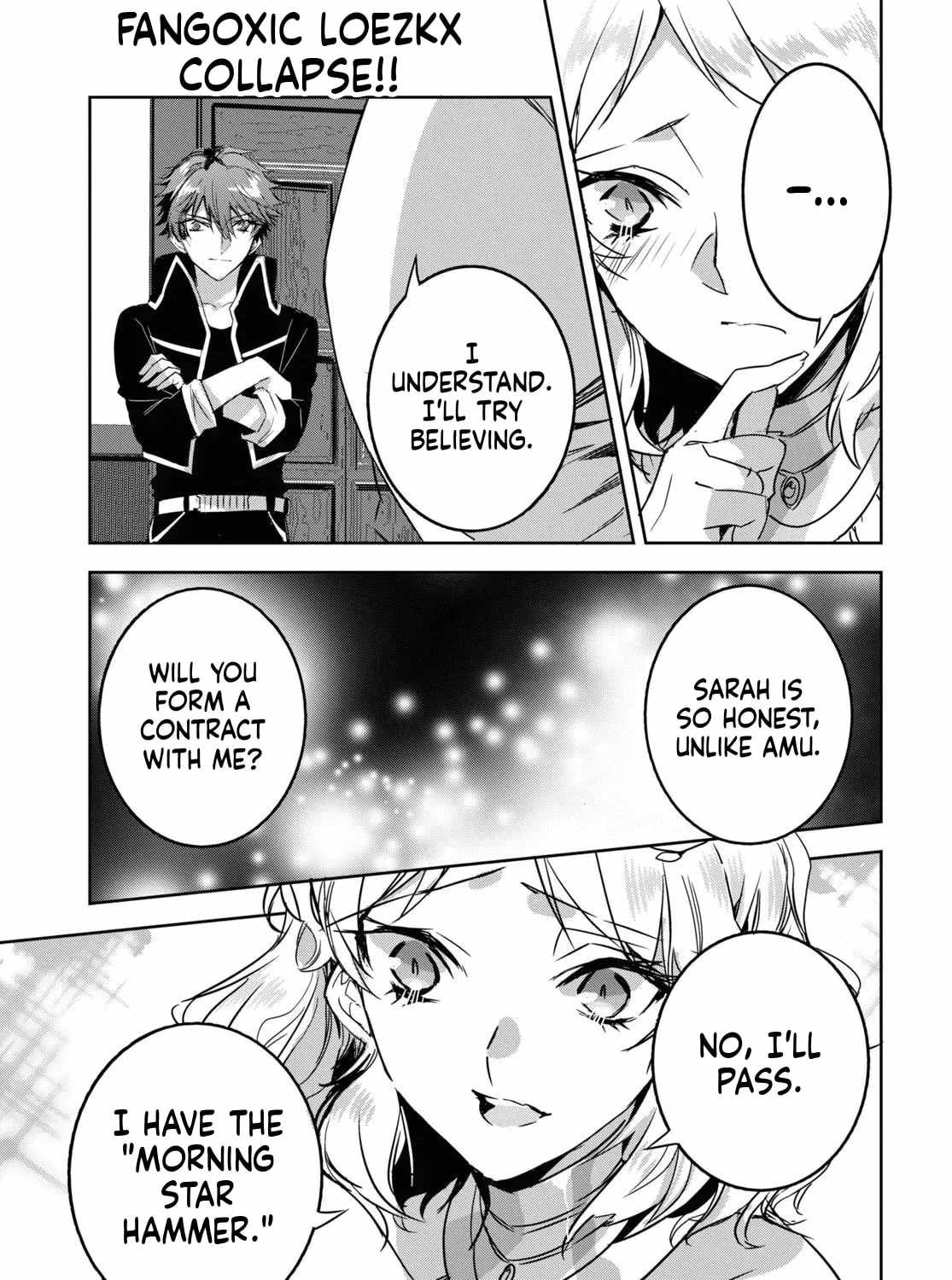 TENSAI SAIJAKU MAMONOTSUKAI HA KIKAN SHITAI ~SAIKYOU NO JUUSHA TO HIKIHANASARETE MISHIRANU CHI NI TOBASAREMASHITA Chapter 13-eng-li - Page 35