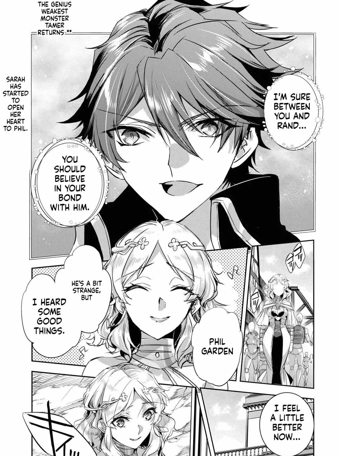 TENSAI SAIJAKU MAMONOTSUKAI HA KIKAN SHITAI ~SAIKYOU NO JUUSHA TO HIKIHANASARETE MISHIRANU CHI NI TOBASAREMASHITA Chapter 14-eng-li - Page 1