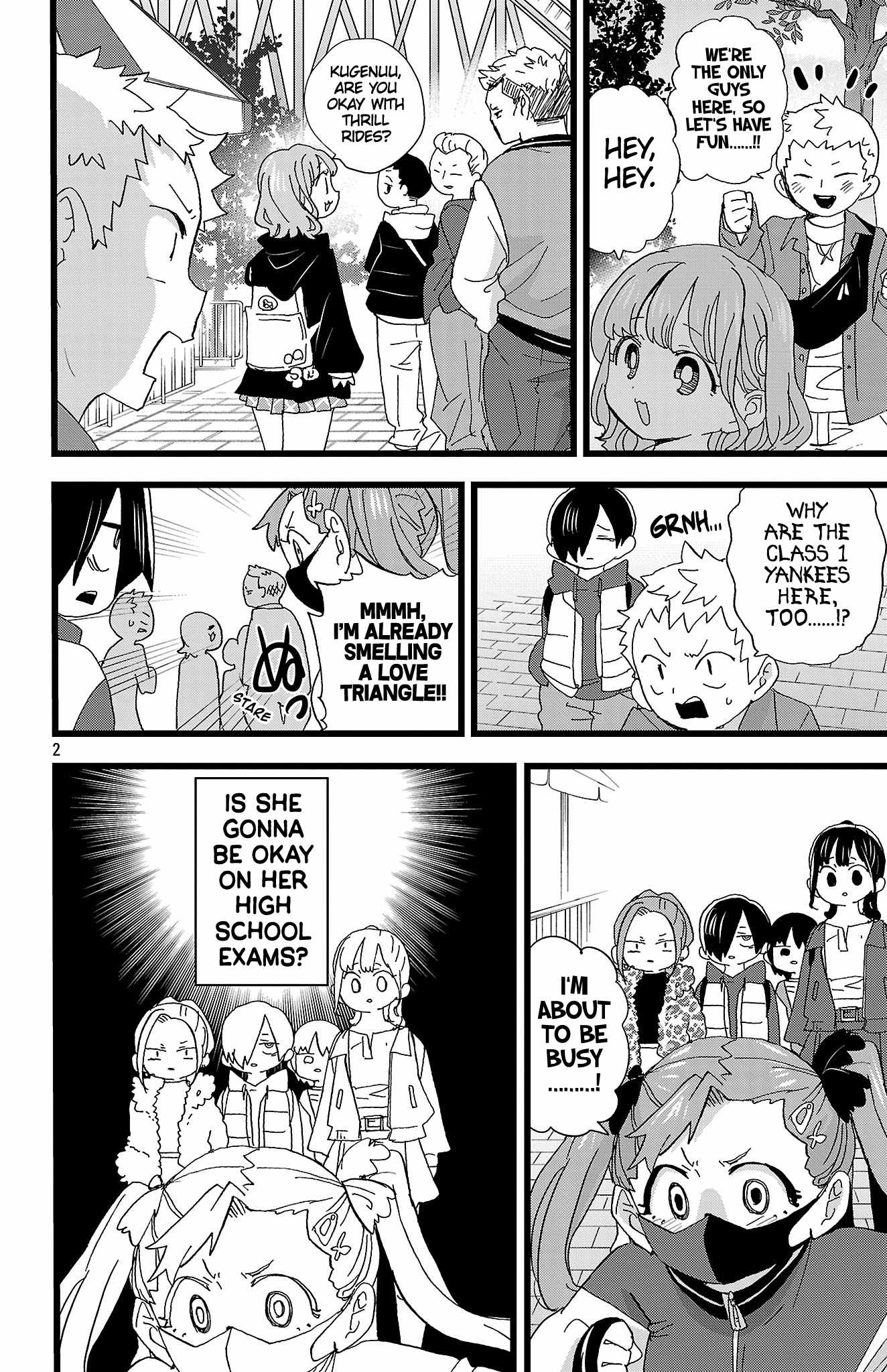 Boku No Kokoro No Yabai Yatsu Chapter 193-eng-li - Page 2