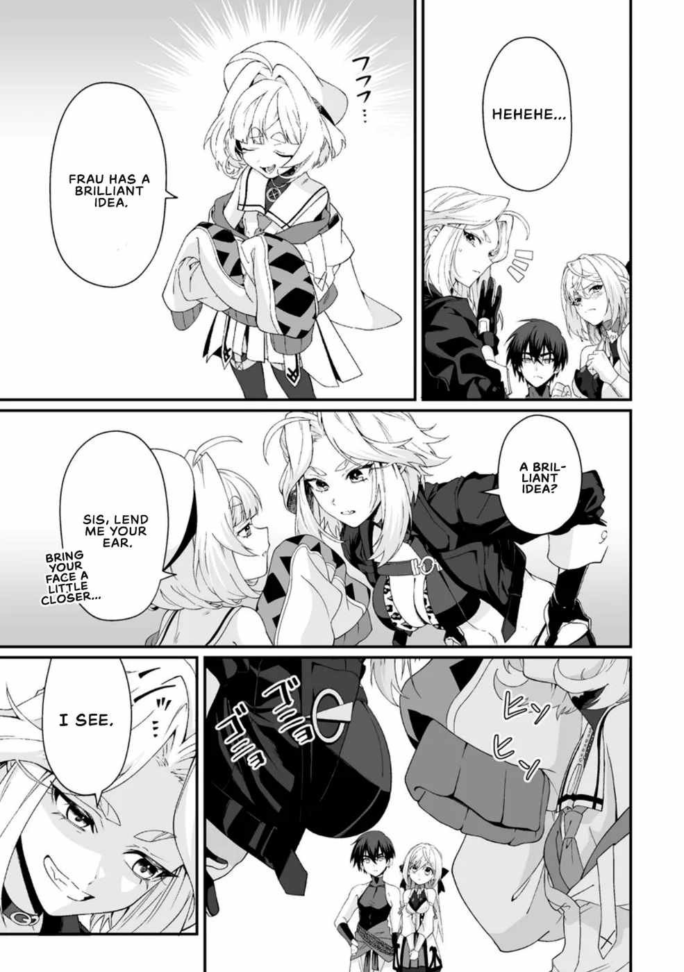 Teisou Gyakuten Sekai De Yuiitsu No Otoko Kishi No Ore, Onna Kishi Gakuen Ni Nyuugaku Shitara Nazeka Eiyou Atsukai Sareta ~Zetsurin Skill De Harem Musou~ Chapter 11-3-eng-li - Page 5