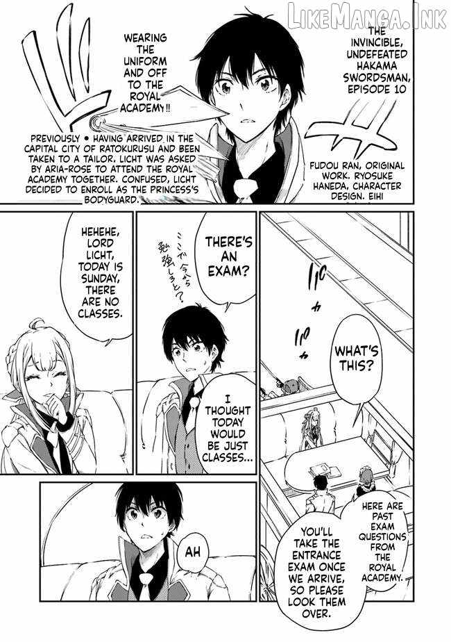 The Invincible Undefeated Divine Sword Master Chapter 10-eng-li - Page 1