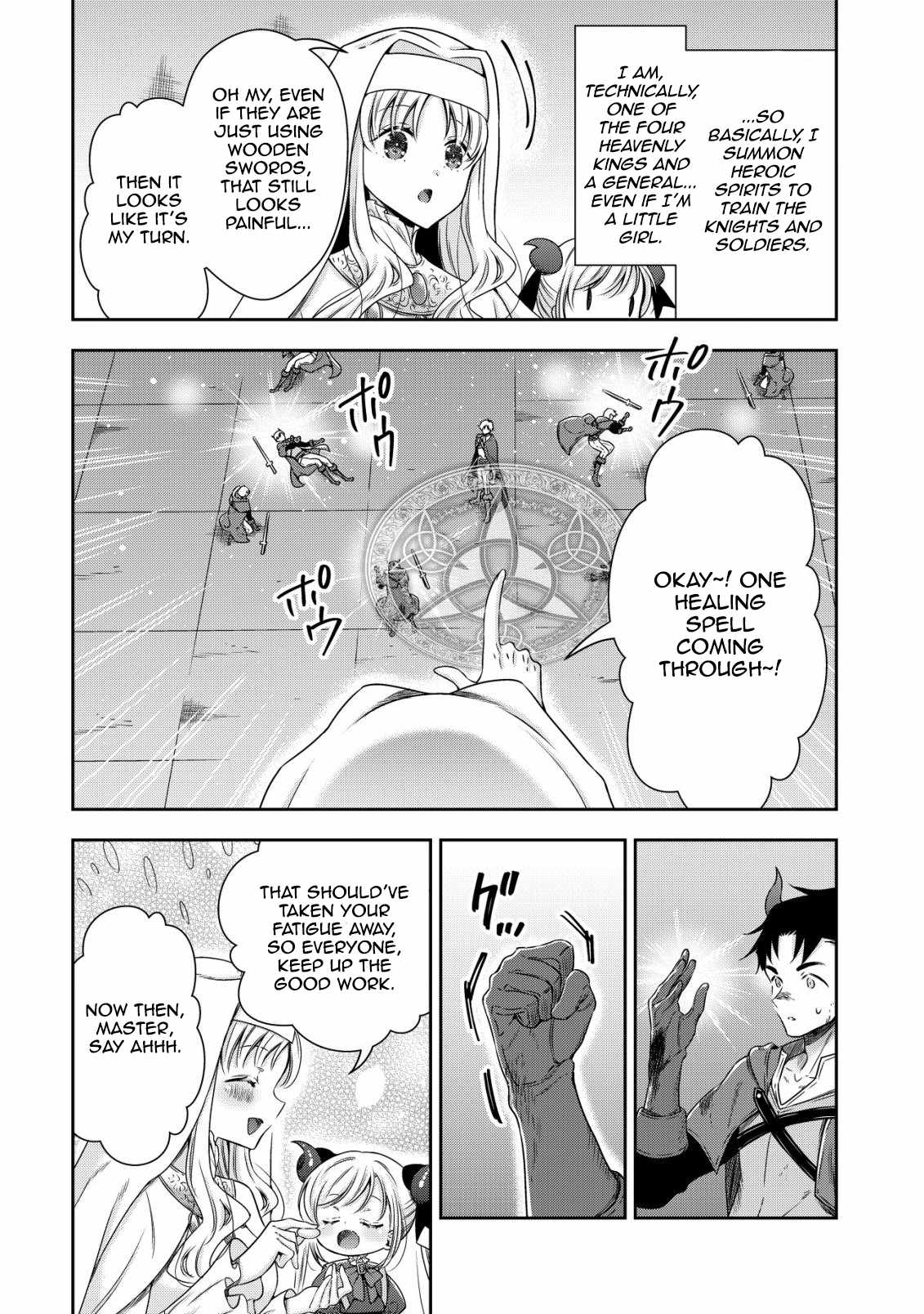 Youjo Musou: Nakama ni Uragirareta Shoukanshi, Mazoku no Oujo ni Natte "Eirei Shoukan" de Dekiai Slow Life wo Okuru Chapter 22-eng-li - Page 9