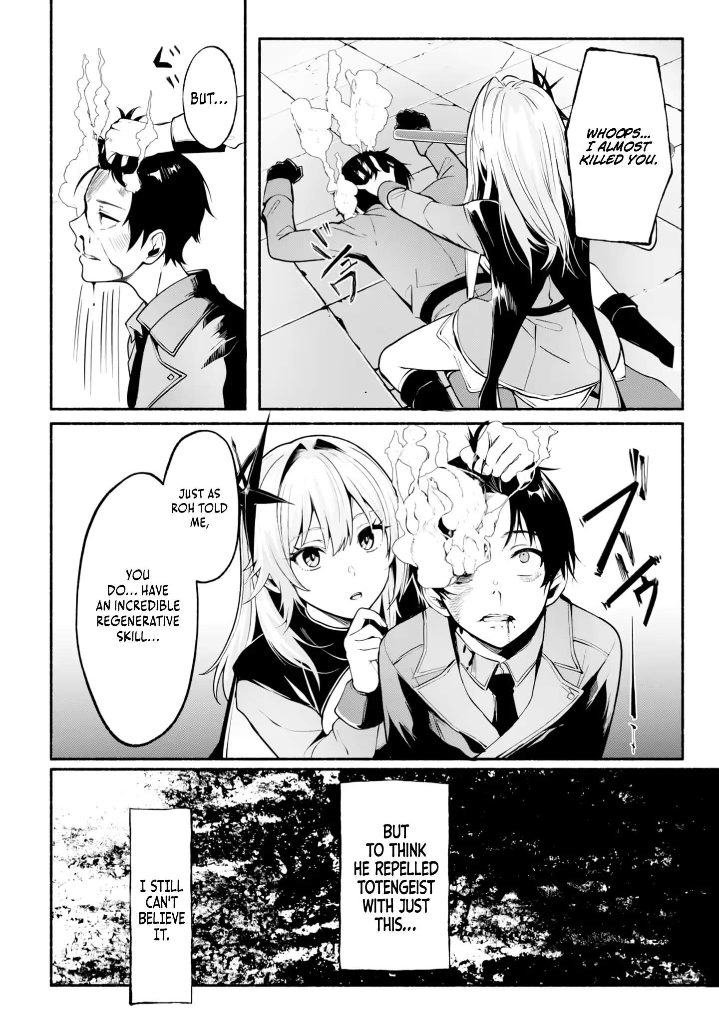 A Simple Soldier, Granted the Reincarnation Gift of “Infinite Regeneration”, Found Himself the Target of Countless Beautiful Women Chapter 6-eng-li - Page 22