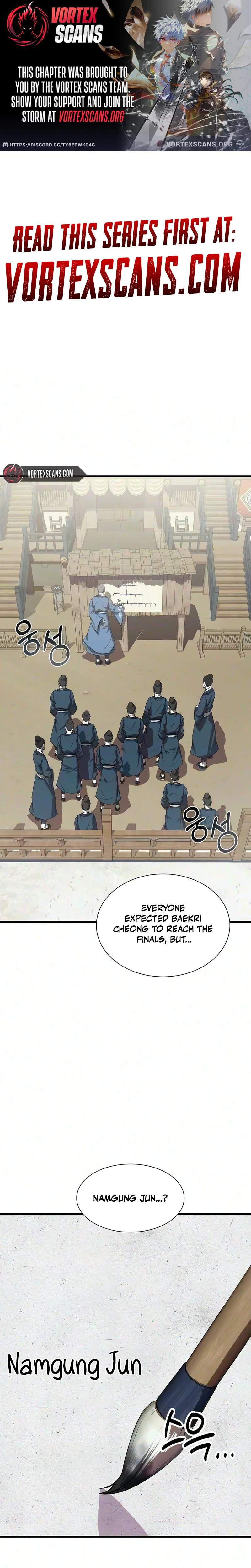 The Sword Emperor’s Path to Namgung Chapter 8-eng-li - Page 0