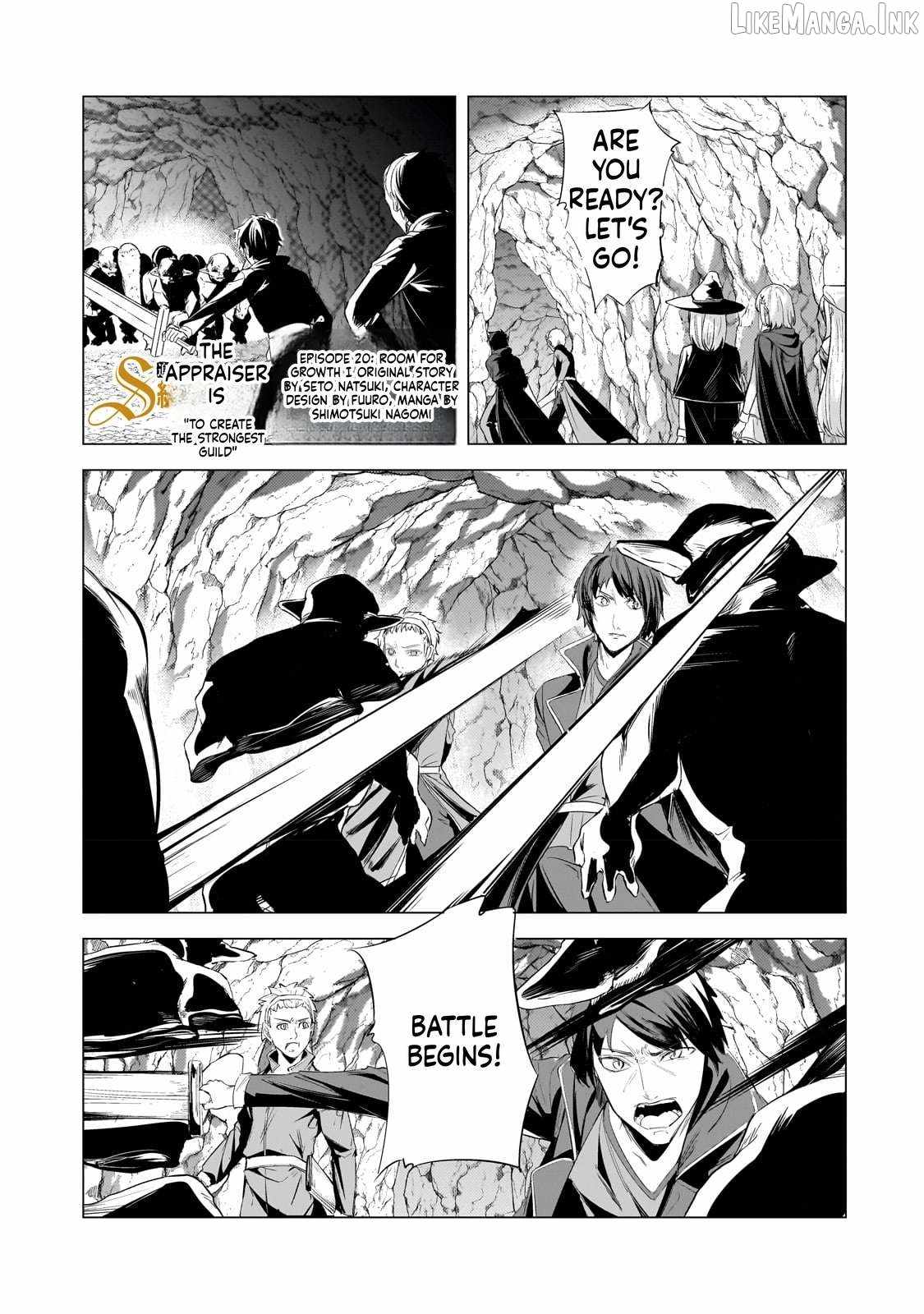 The Kicked Out S-Rank Appraiser Creates the Strongest Guild Chapter 20-eng-li - Page 1