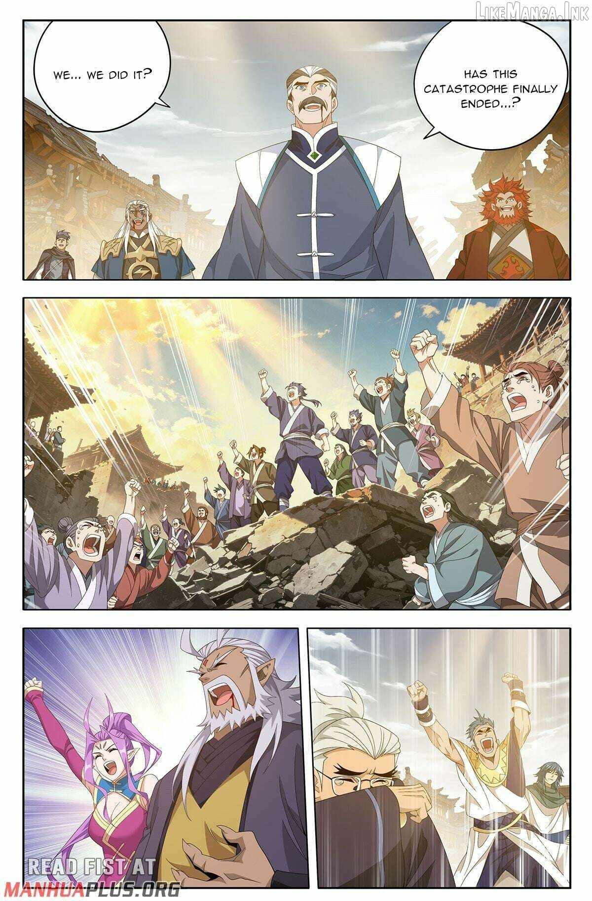 Battle Through the Heavens Chapter 520-eng-li - Page 1