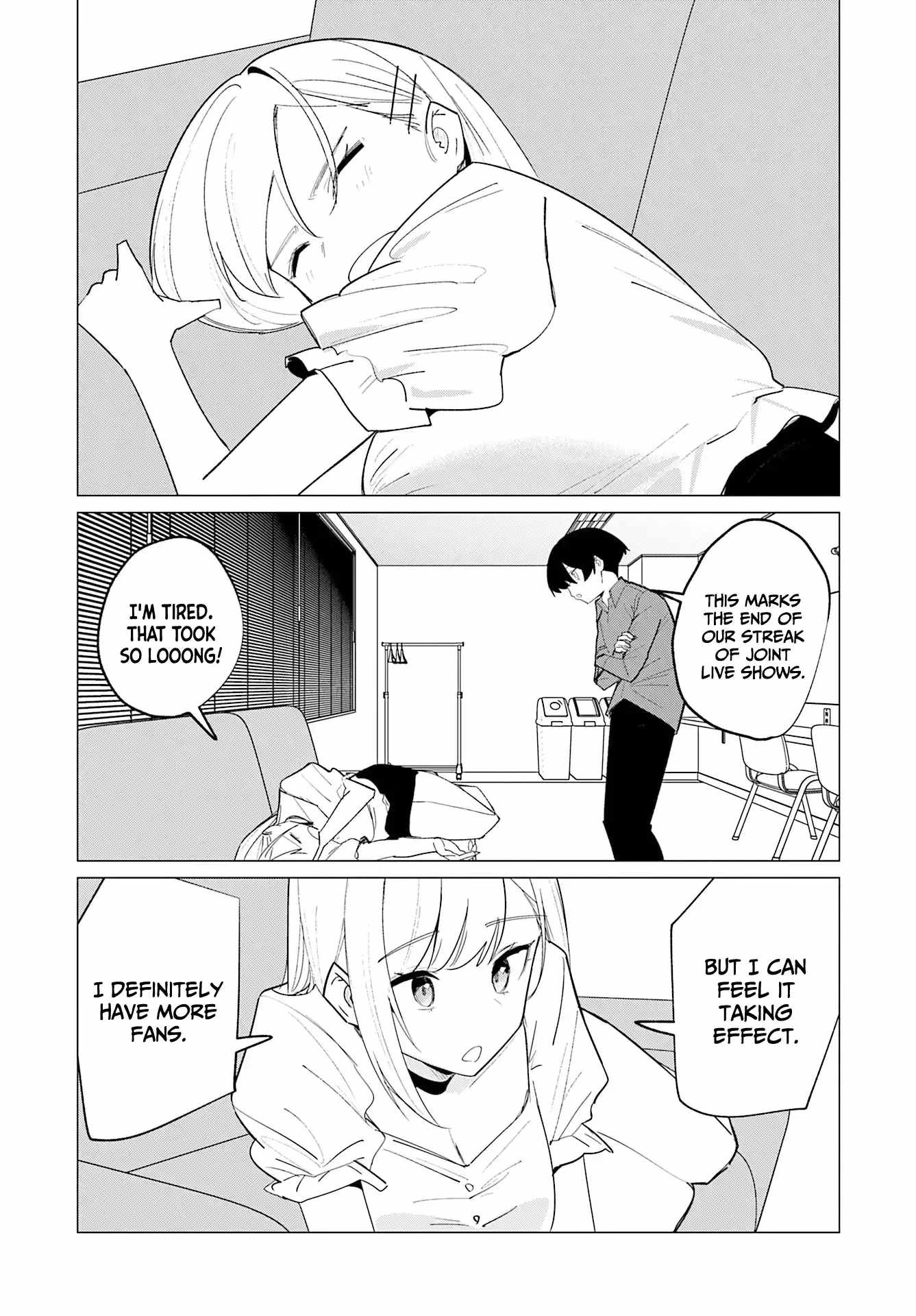 Chika Idol wo Kage de Sasaeru Ore Chapter 21-eng-li - Page 3