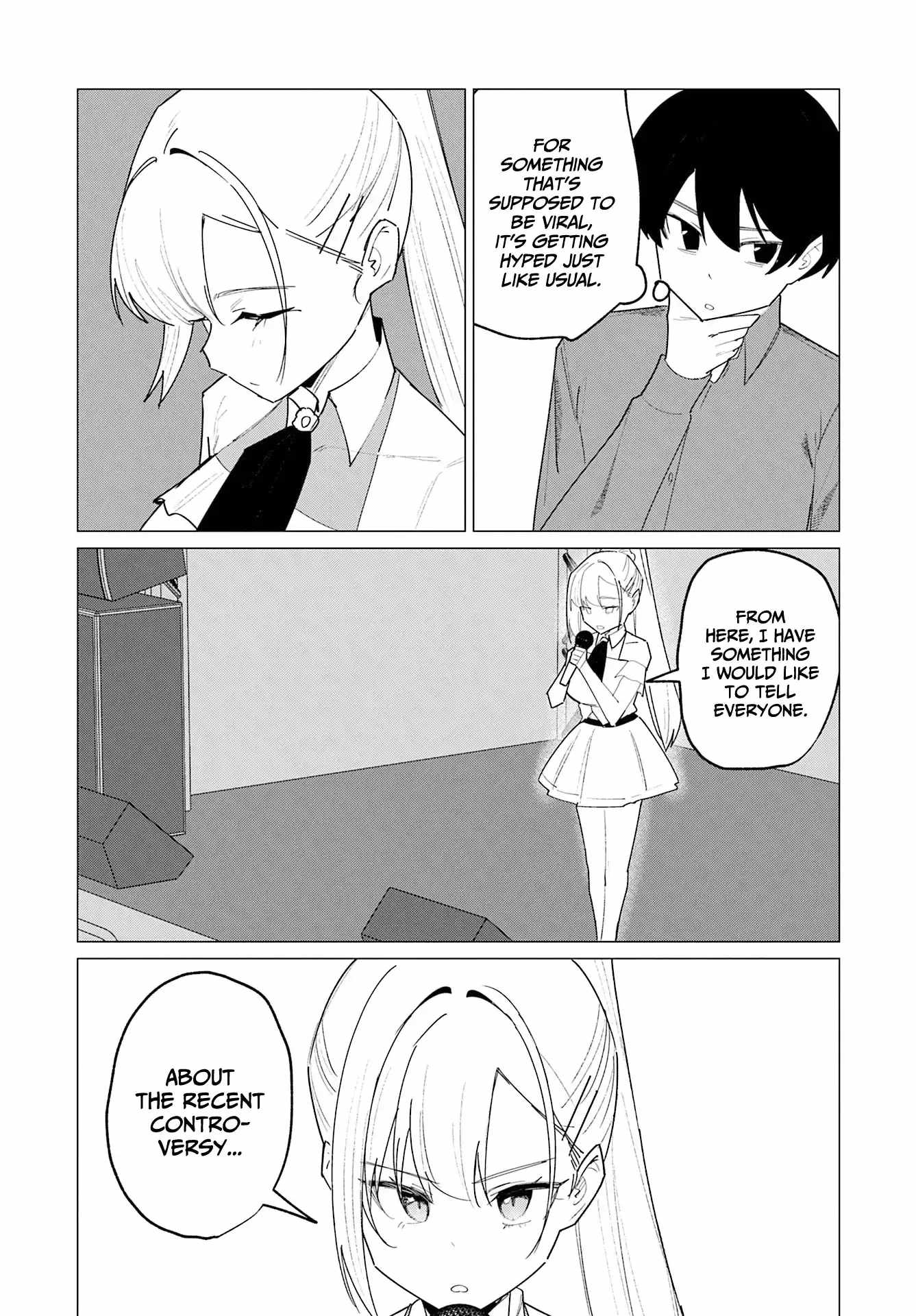 Chika Idol wo Kage de Sasaeru Ore Chapter 21-eng-li - Page 13