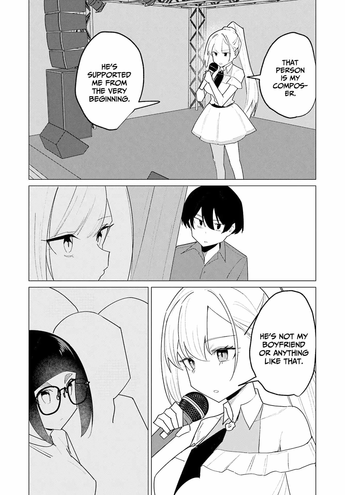 Chika Idol wo Kage de Sasaeru Ore Chapter 21-eng-li - Page 14