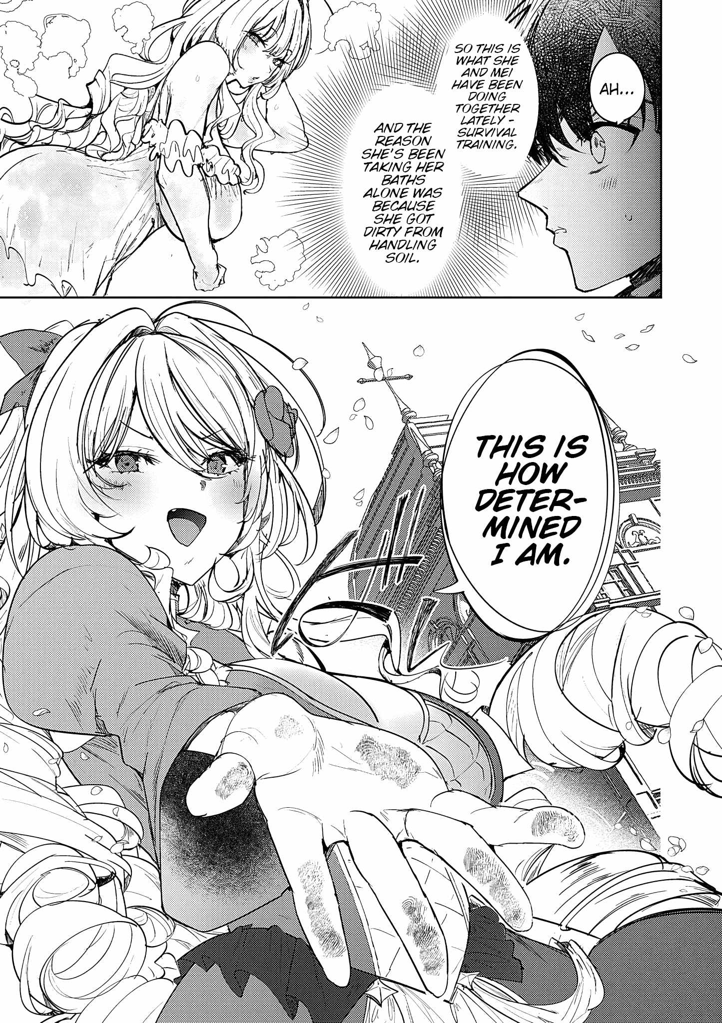 Hyouketsu Reijou-sama wo Follow Shitara, Mechamecha Dekiai Sareteshimatta Ken Chapter 13-eng-li - Page 2