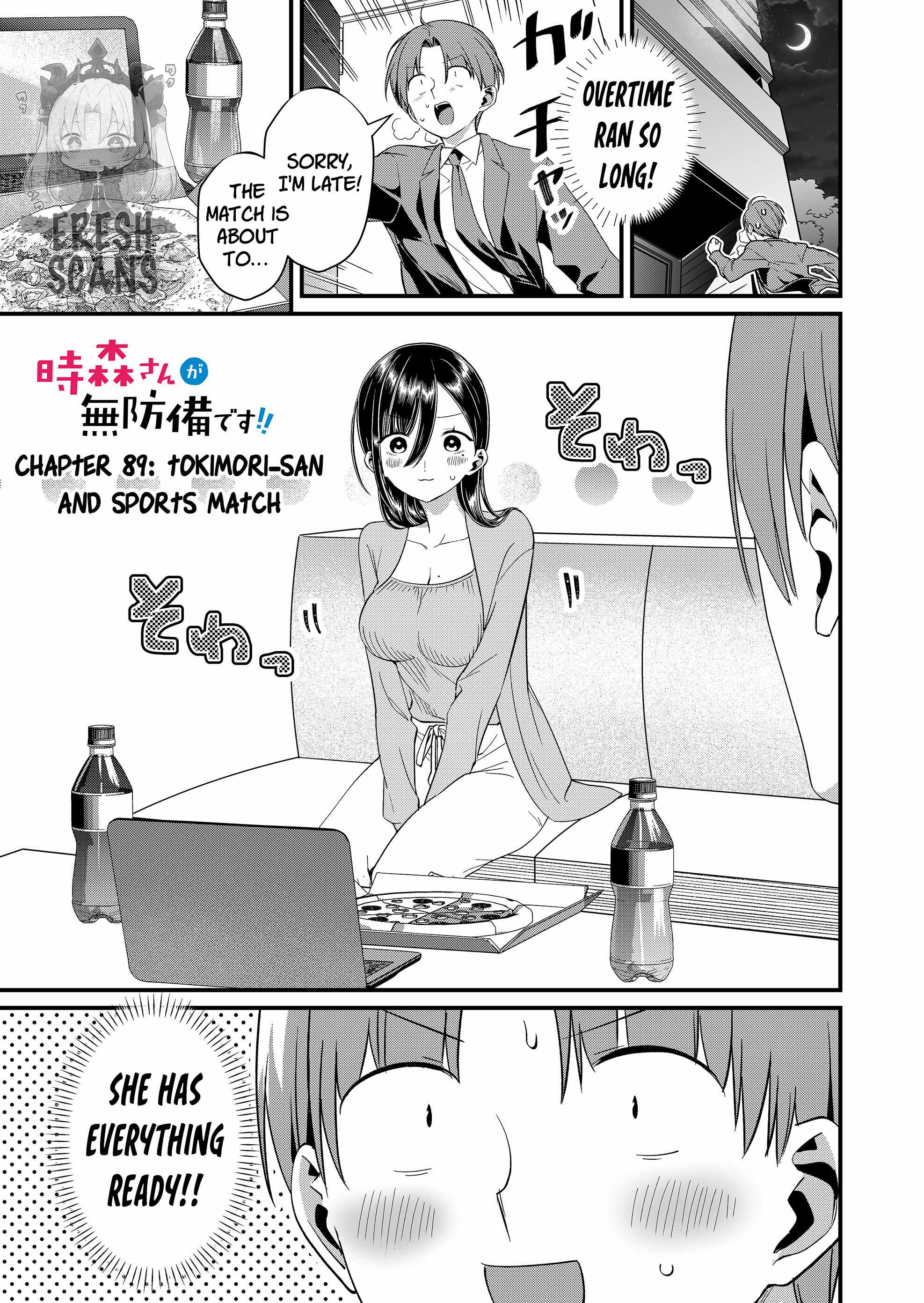 Tokimari-san is Completely Defenseless!! Chapter 89-eng-li - Page 0
