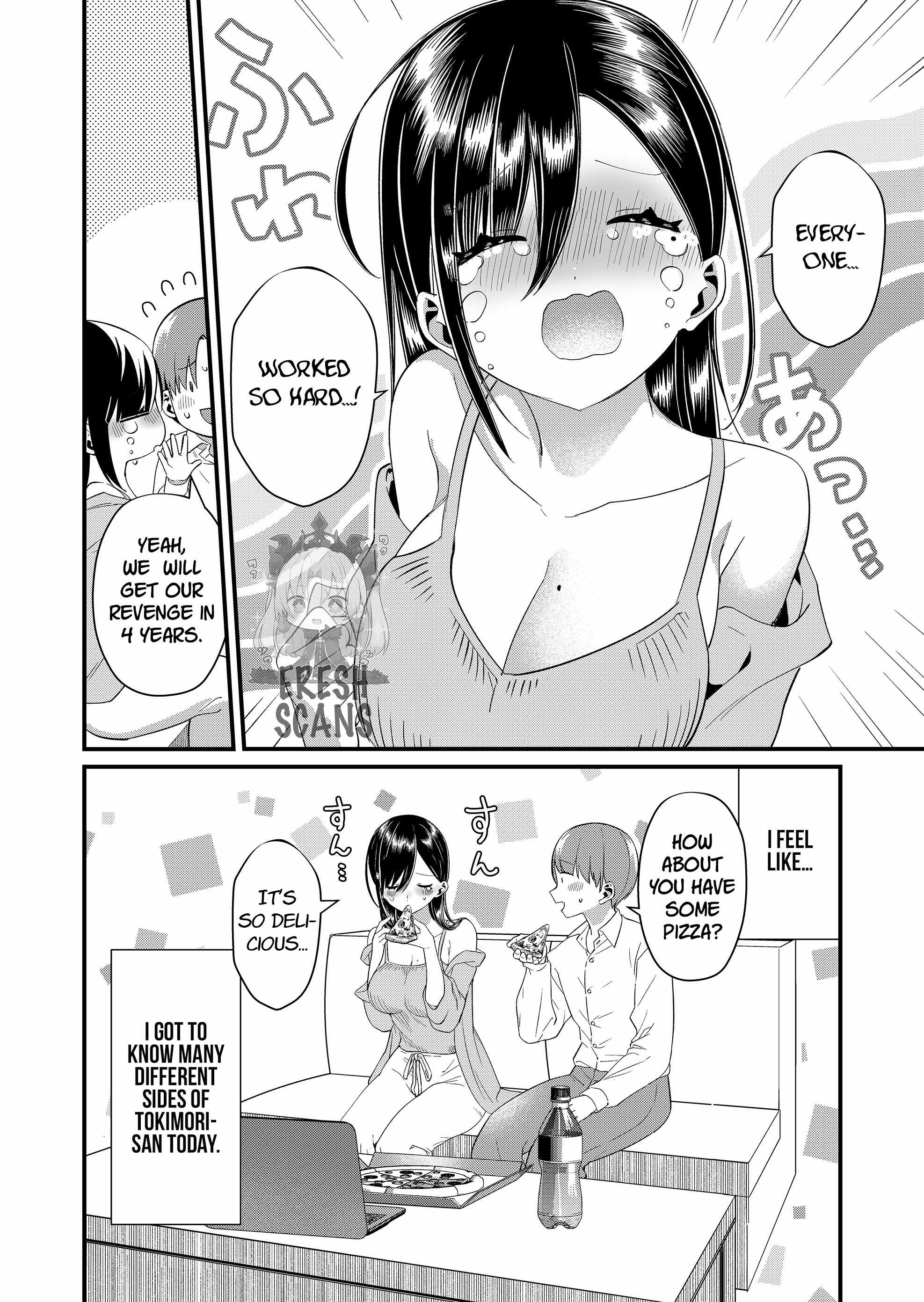 Tokimari-san is Completely Defenseless!! Chapter 89-eng-li - Page 11